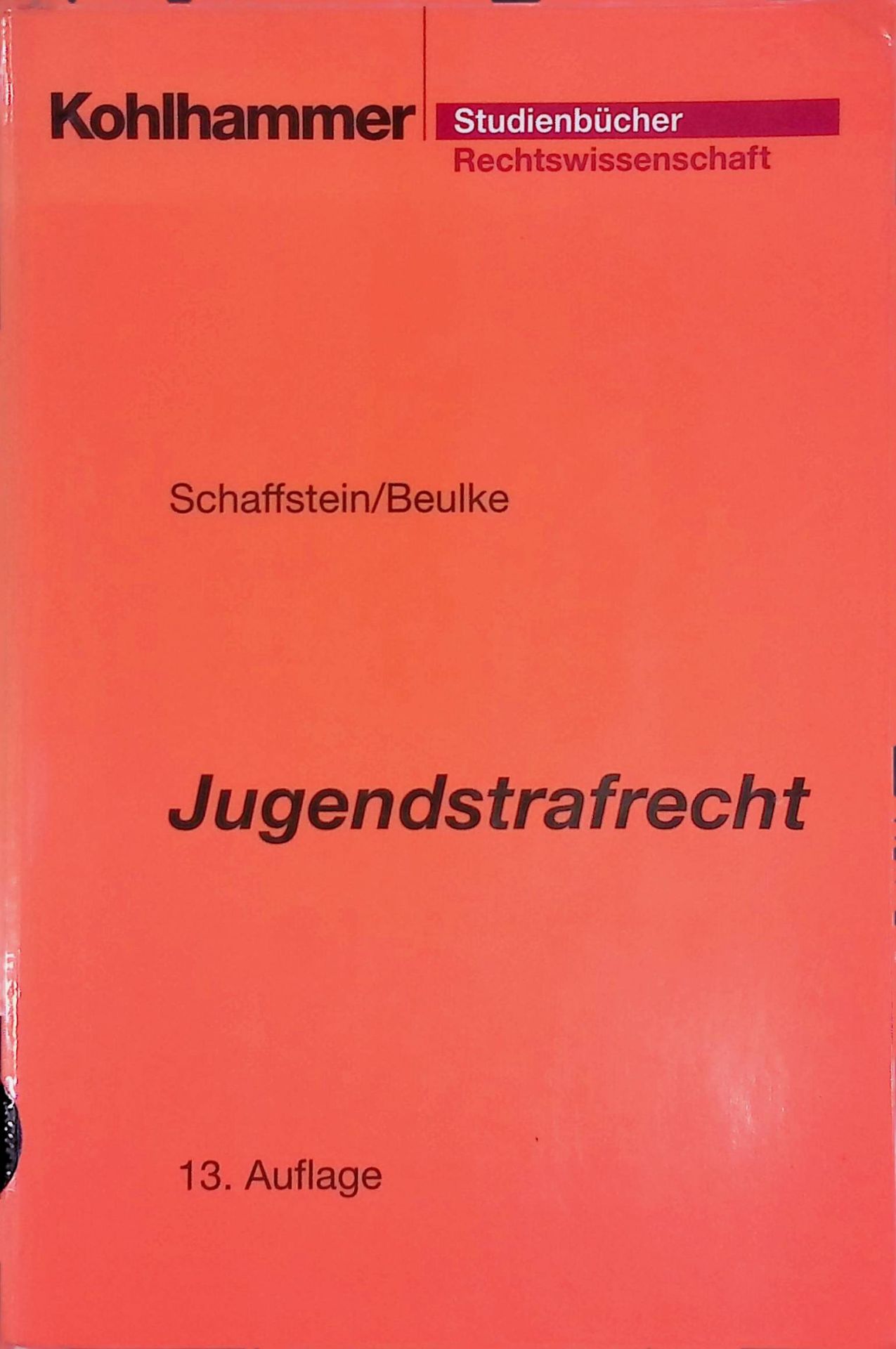 Jugendstrafrecht: Eine systematische Darstellung