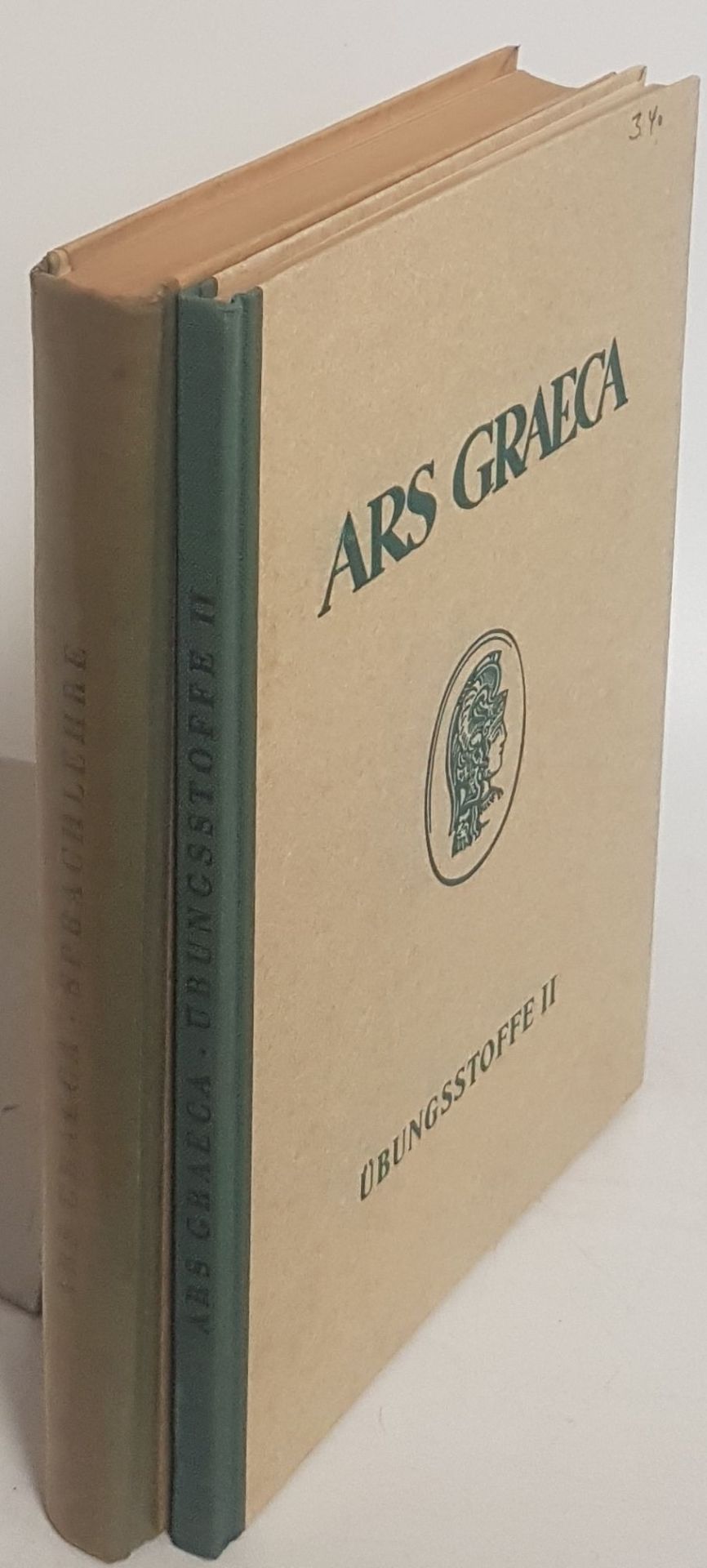 Ars Graeca: Griechisches Unterrichstwerk (2 Bände KOMPLETT) - Teil I: Laut- und Formenlehre/ Teil II: Übungsstoffe