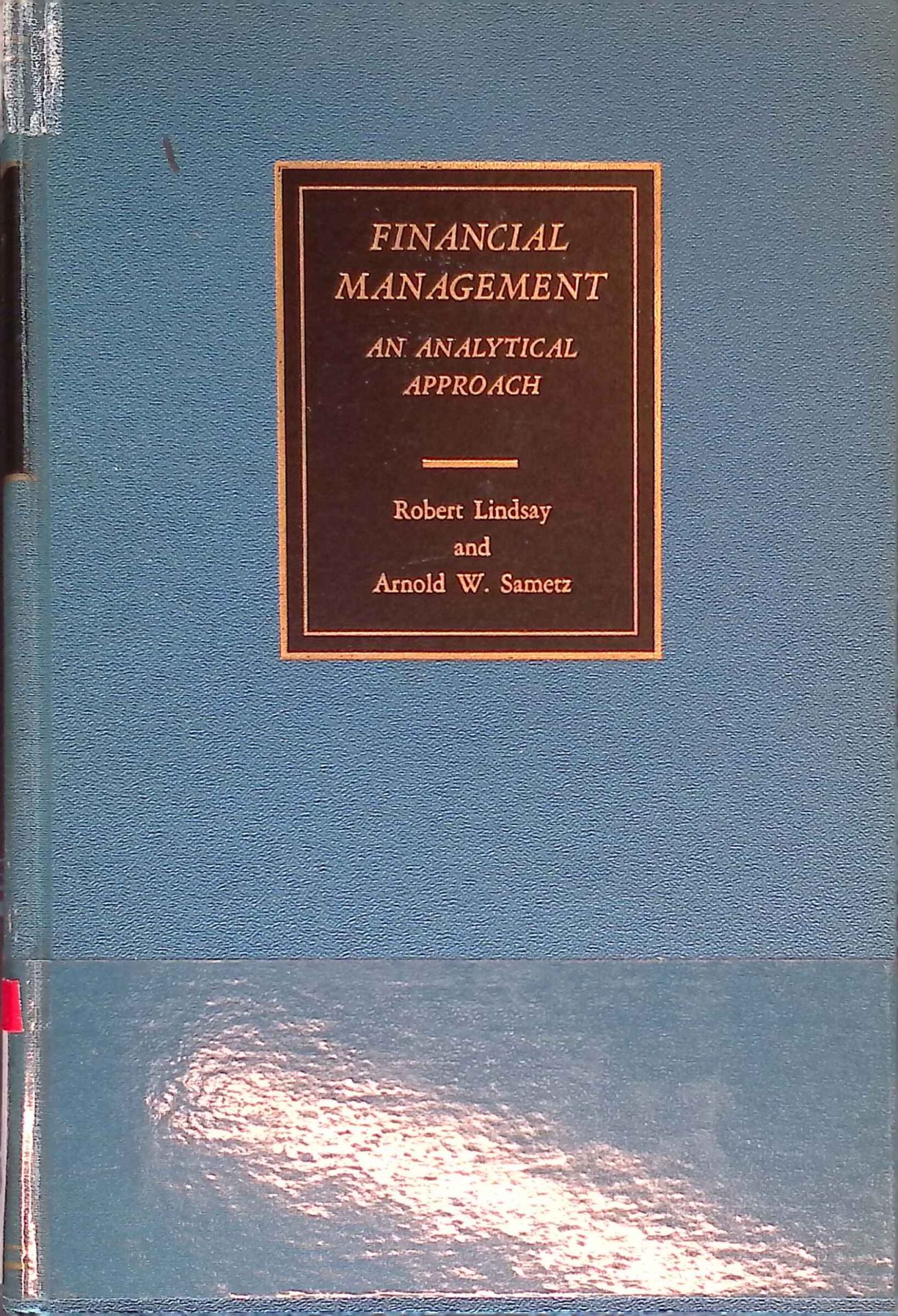 Financial management, an analytical approach