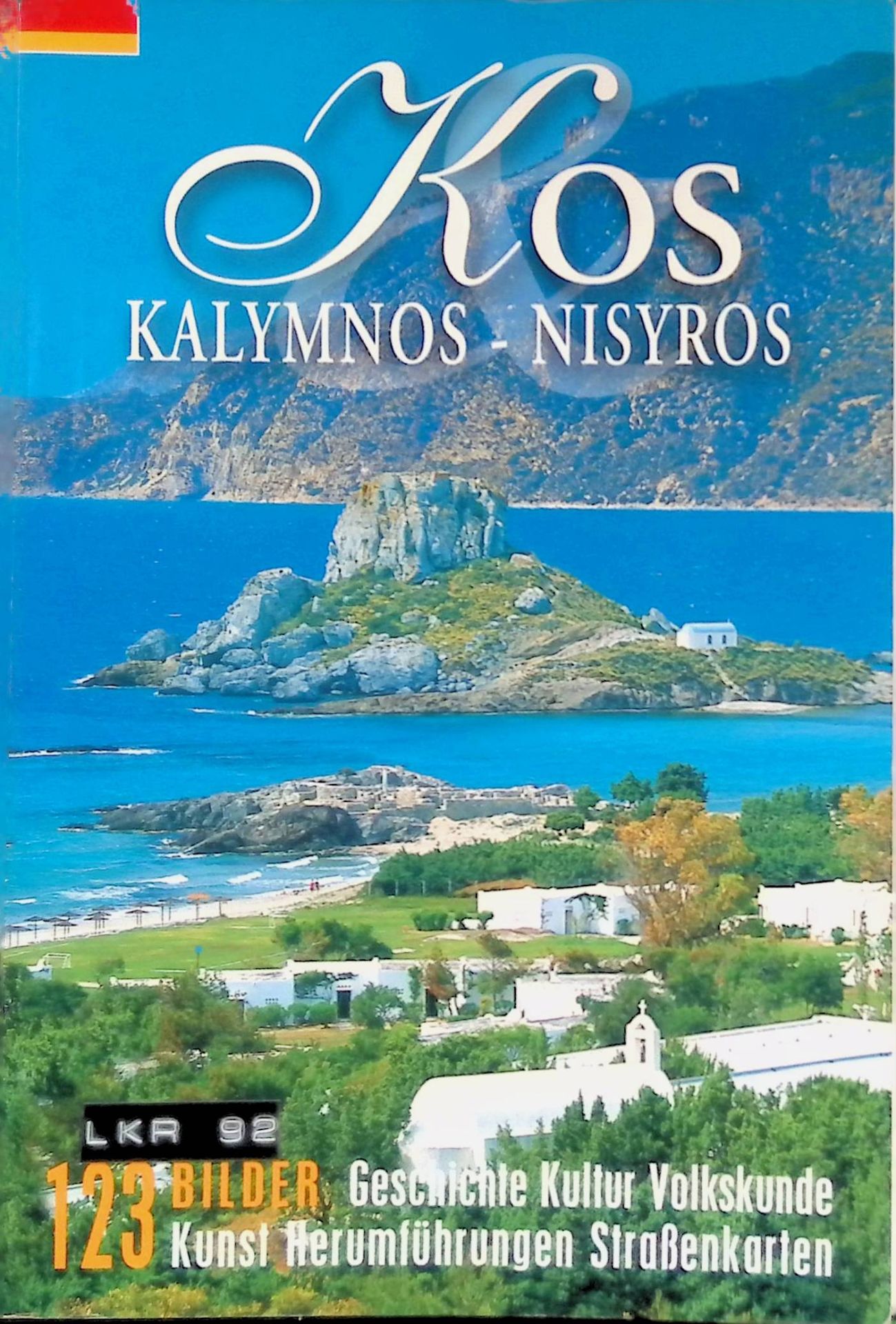 Kos Kalymnos - Nisyros : 123 Bilder - Geschichte, Kultur, Volkskunde, Kunst, Herumführungen, Straßenkarten