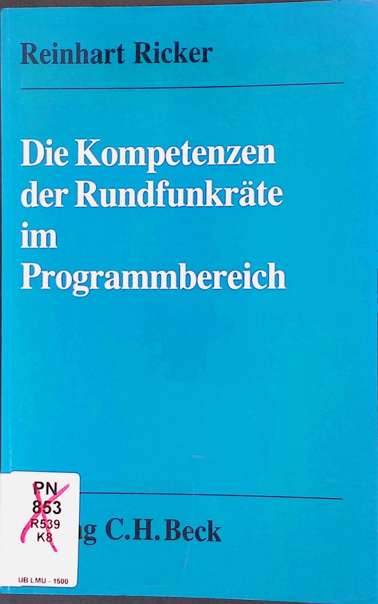 Die Kompetenzen der Rundfunkräte im Programmbereich