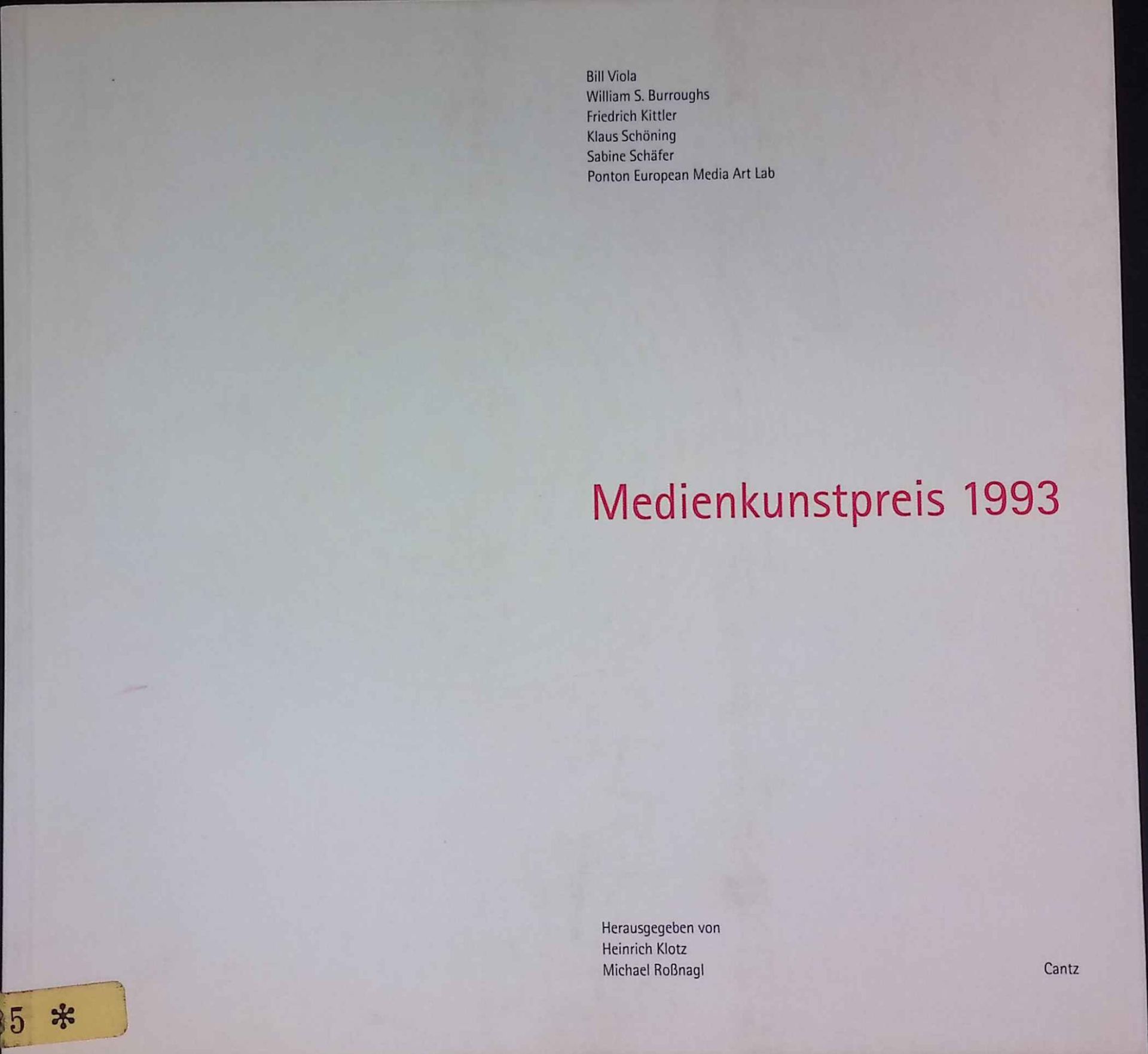 Medienkunstpreis 1993
