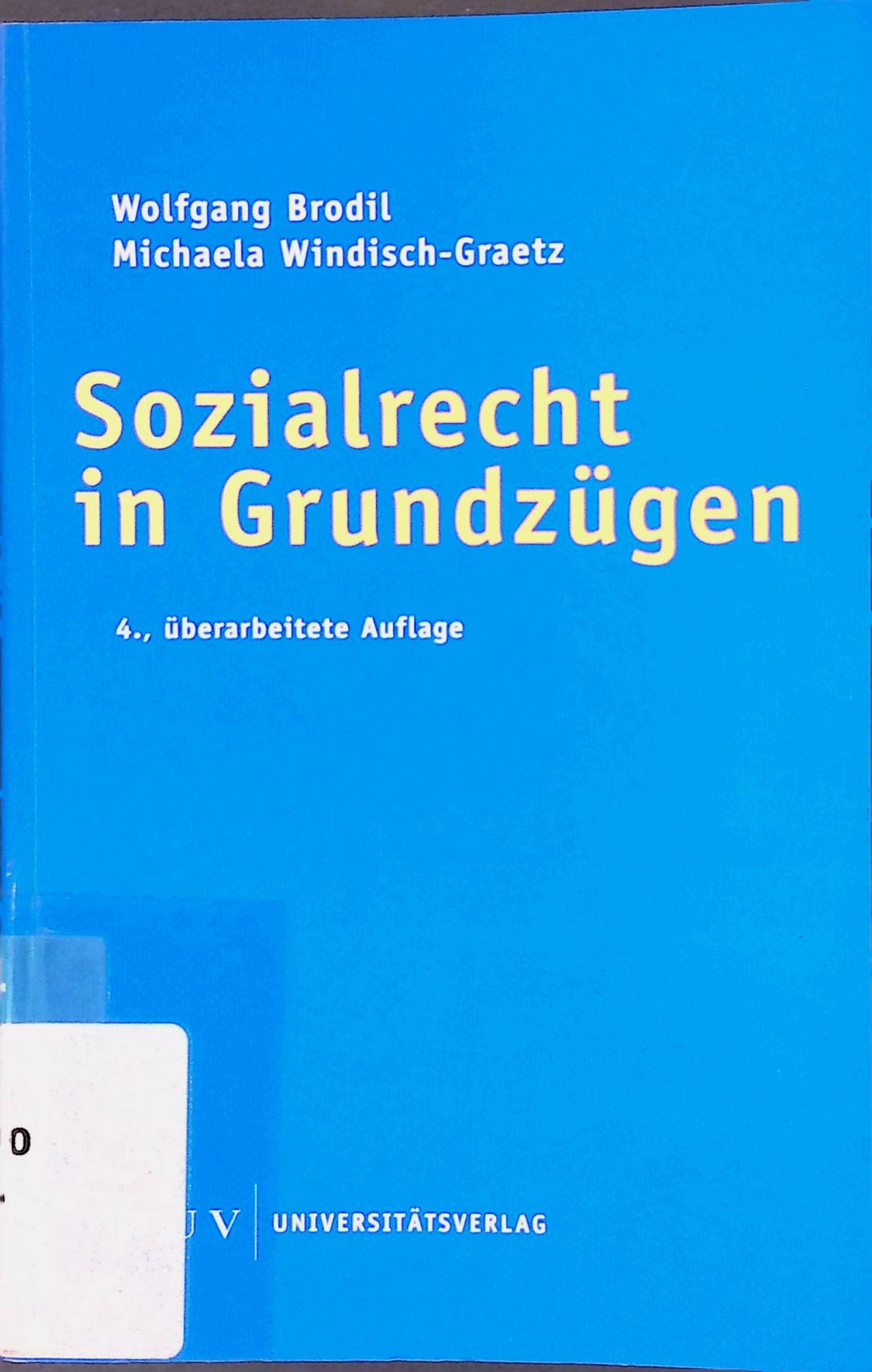 Sozialrecht in Grundzügen