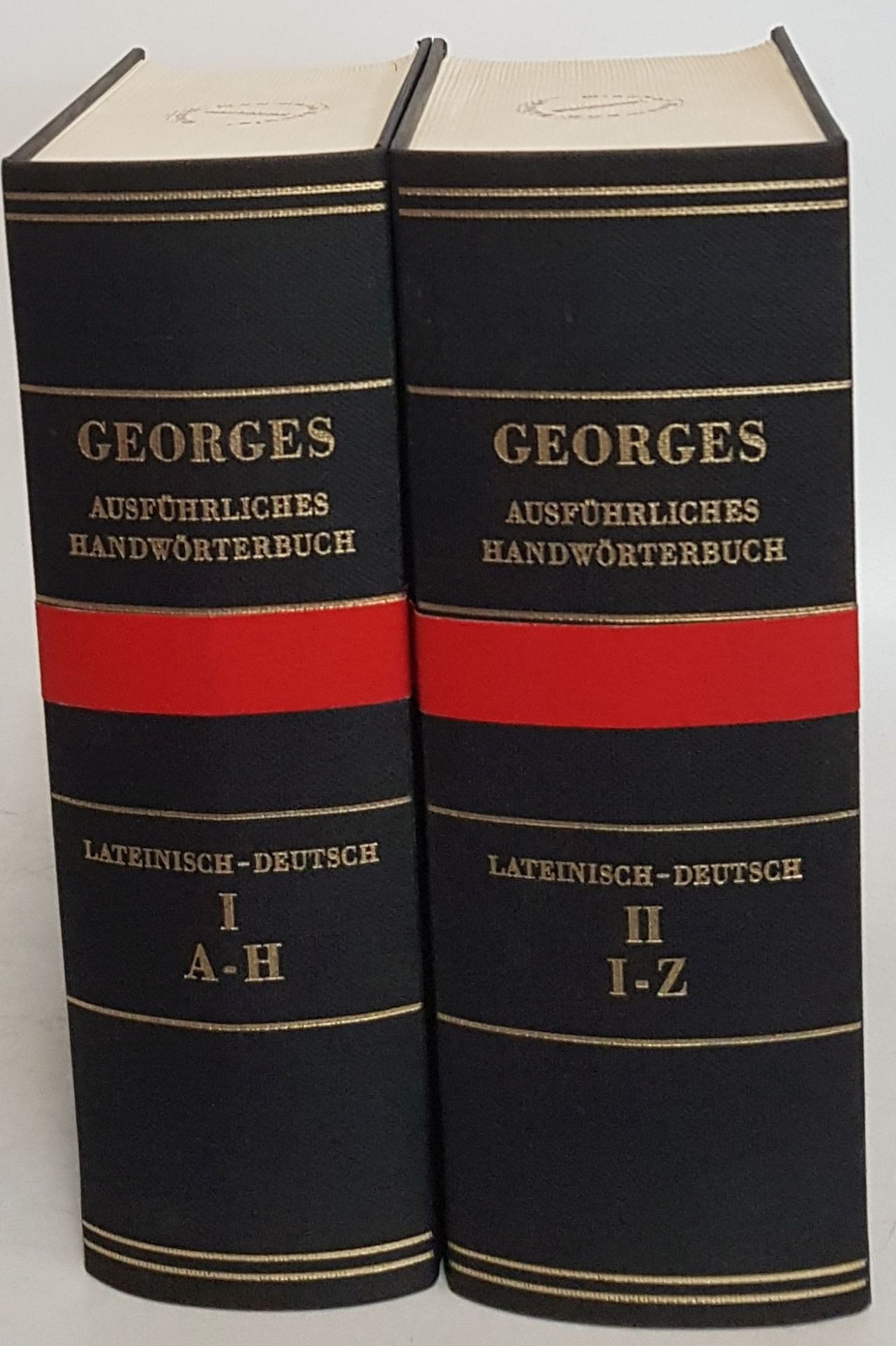 Ausführliches Lateinisches-Deutsches Handwörterbuch aus den Quellen zusammengetragen und mit besonderer Bezugnahme auf Synonymik und Antiquitäten unter Berücksichtigung der besten Hülfsmittel ausgearbeitet (2 Bände KOMPLETT)