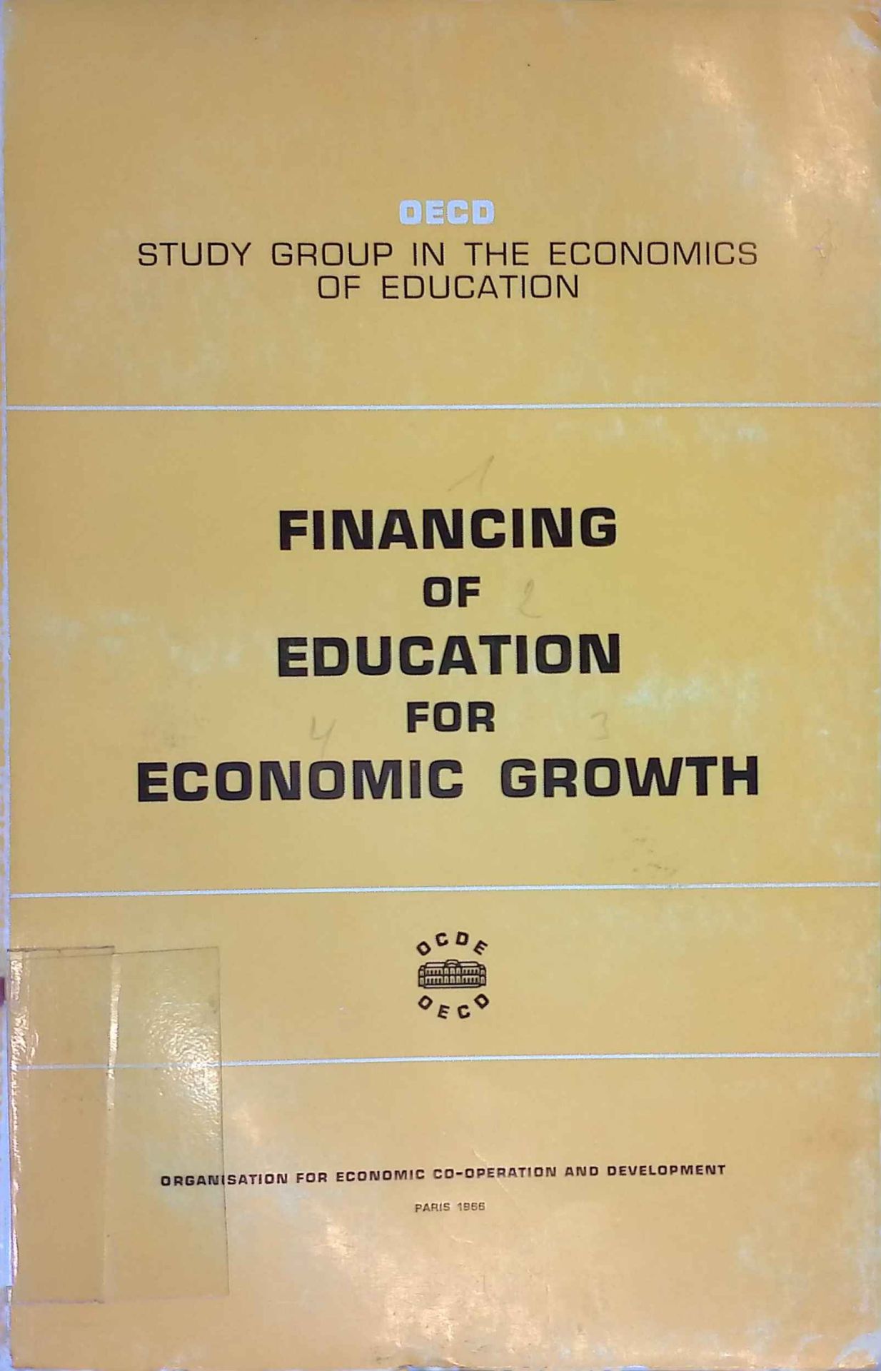 Financing of Education for Economic Growth