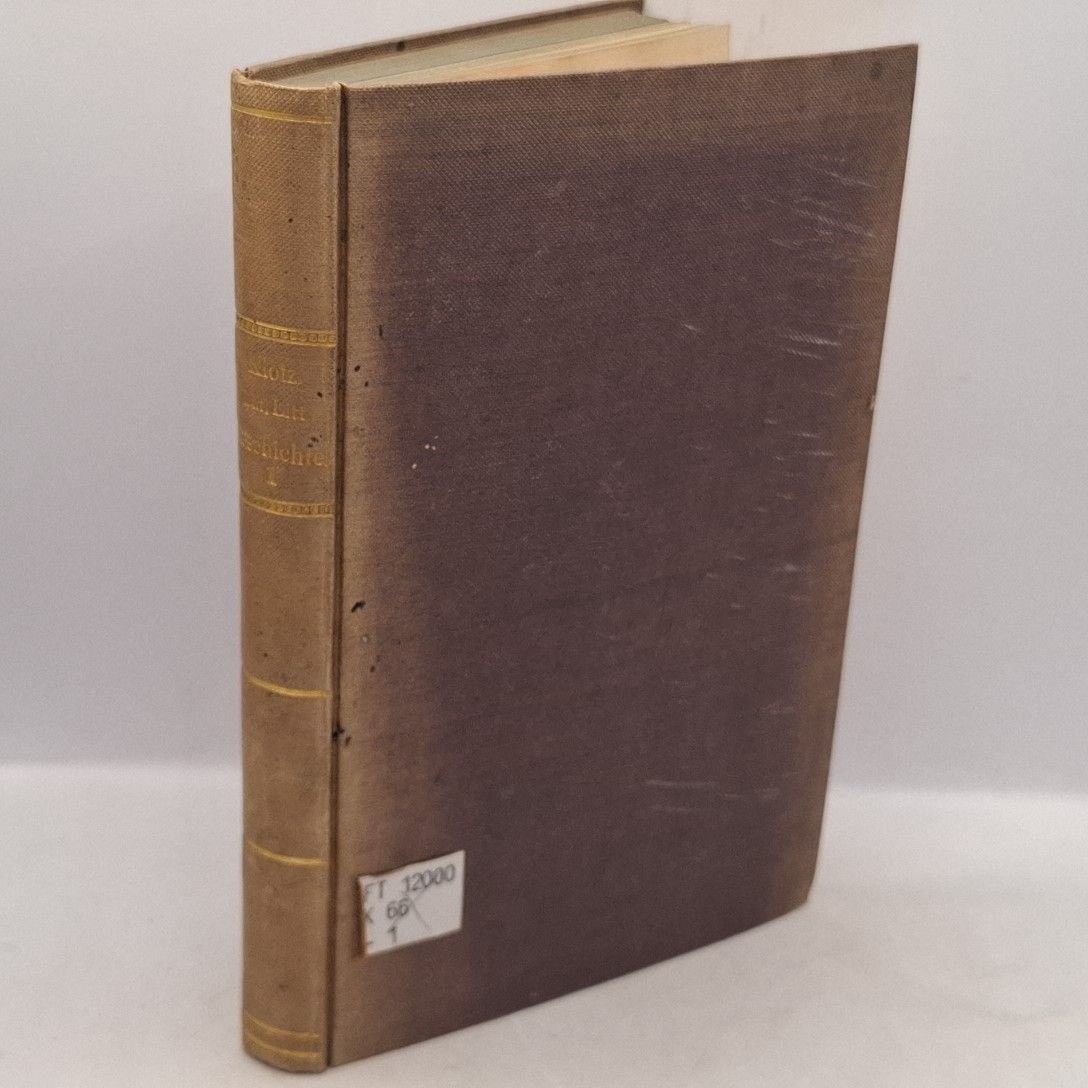 Handbuch der lateinischen Litteraturgeschichte nach den Quellen bearbeitet. - ERSTER THEIL