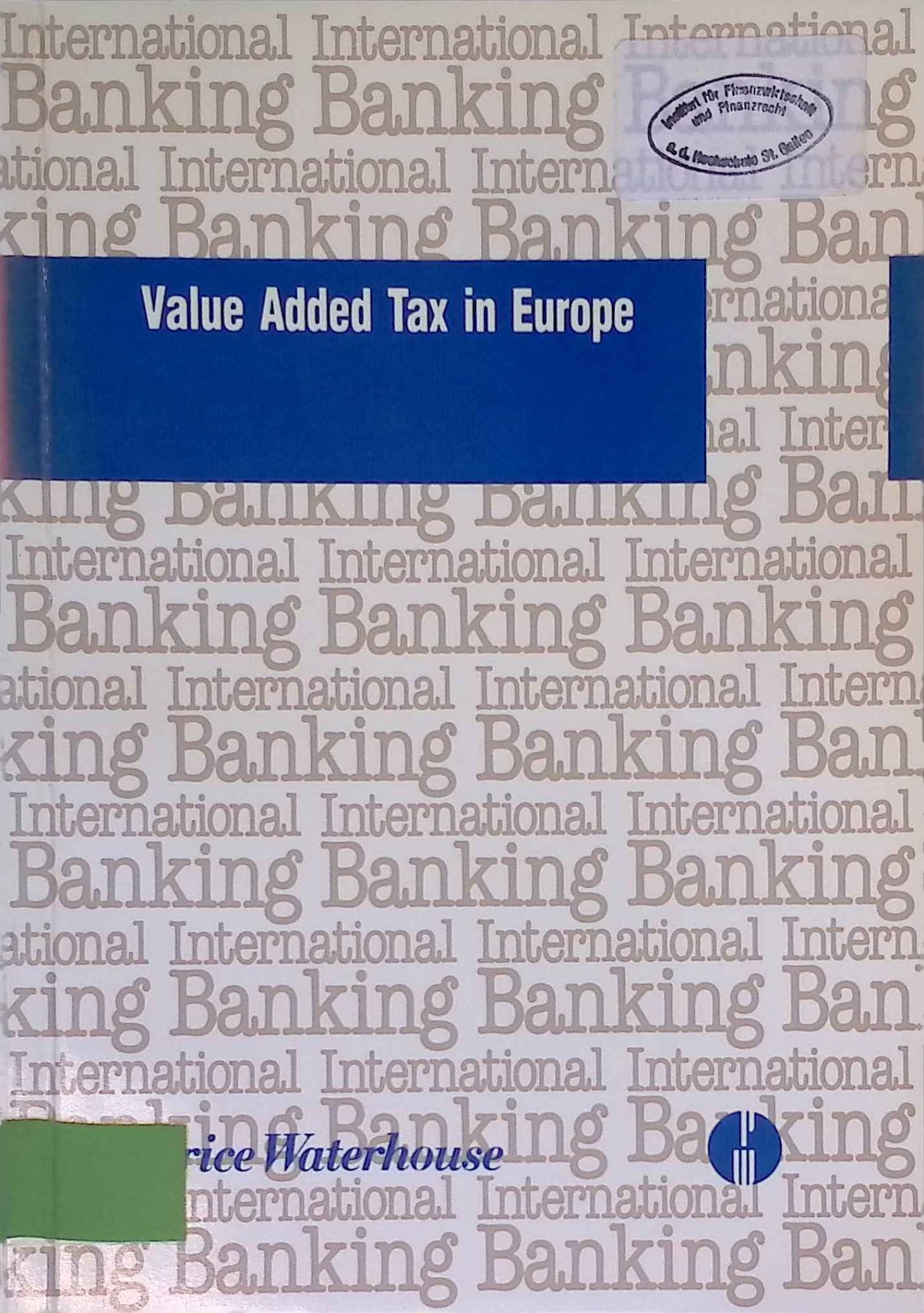Value Added Tax in Europe