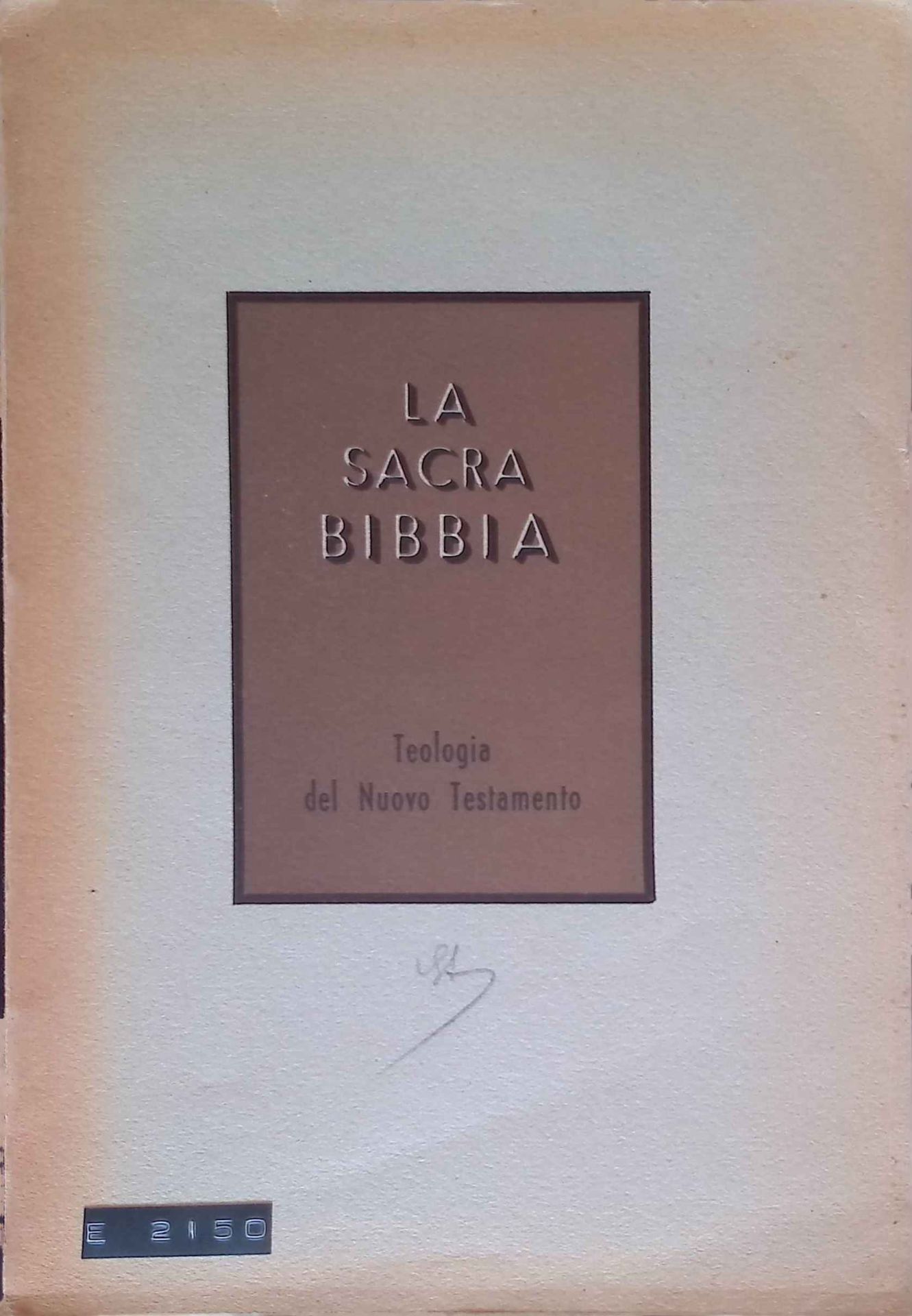 Teologia del Nuovo Testamento