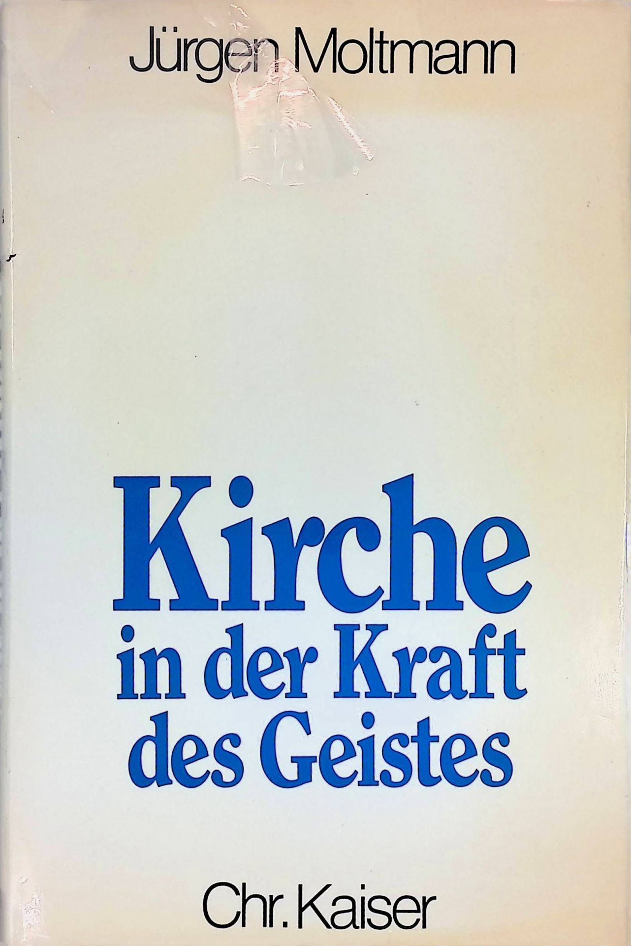 Kirche in der Kraft des Geistes. Ein Beitrag zur messianischen Ekklesiologie