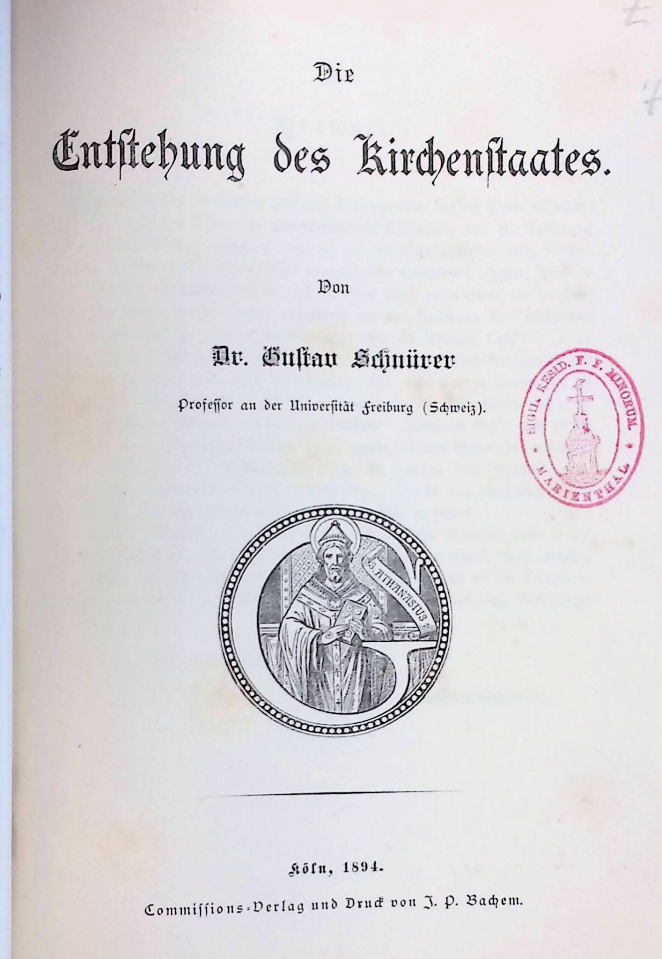Die Entstehung des Kirchenstaates