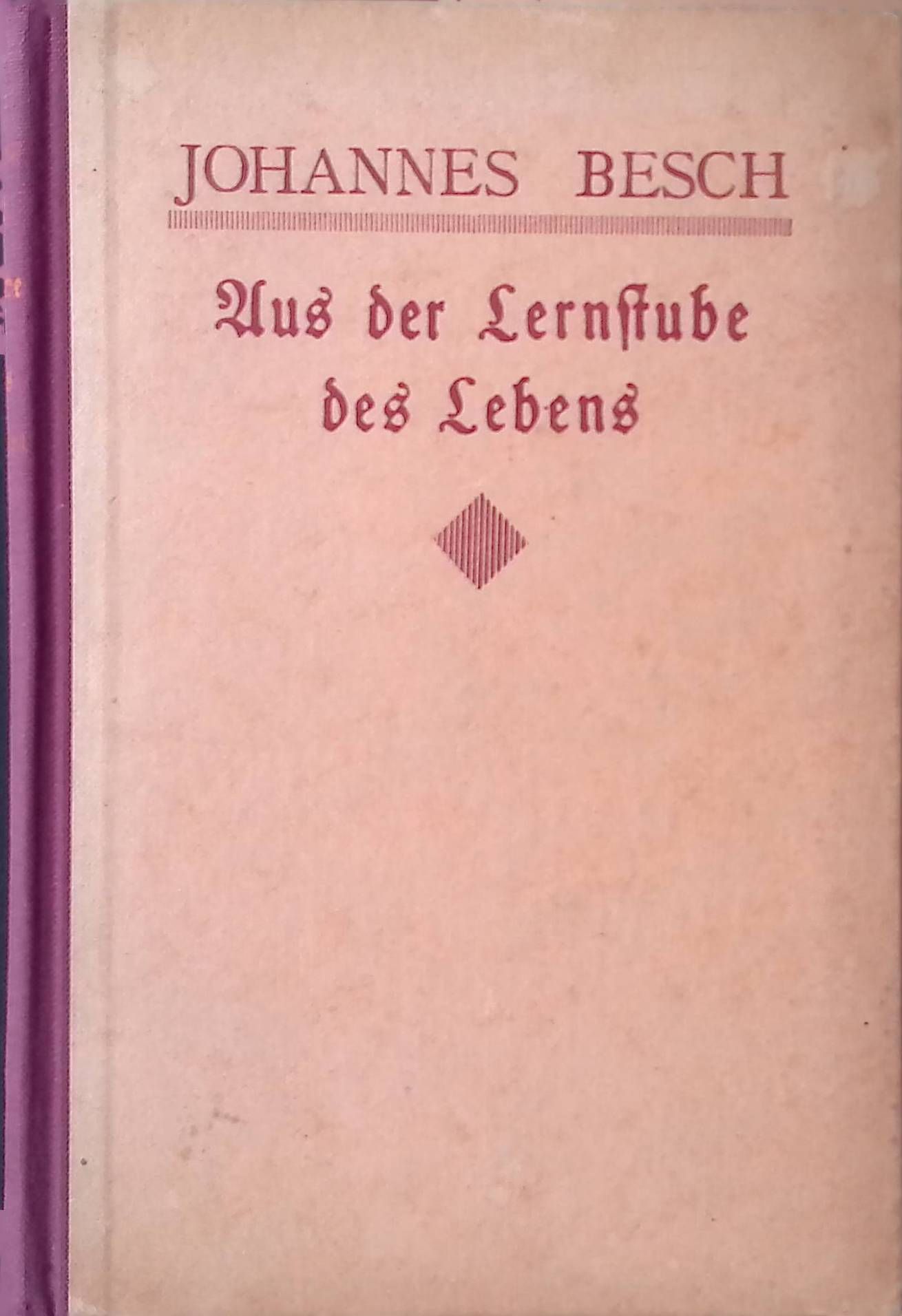 Aus der Lernstube des Lebens. Eine Sammlung neuerer erzählender Stoffe zur lebendigeren Gestaltung d. religiösen Belehrung in Kirche u. Schule