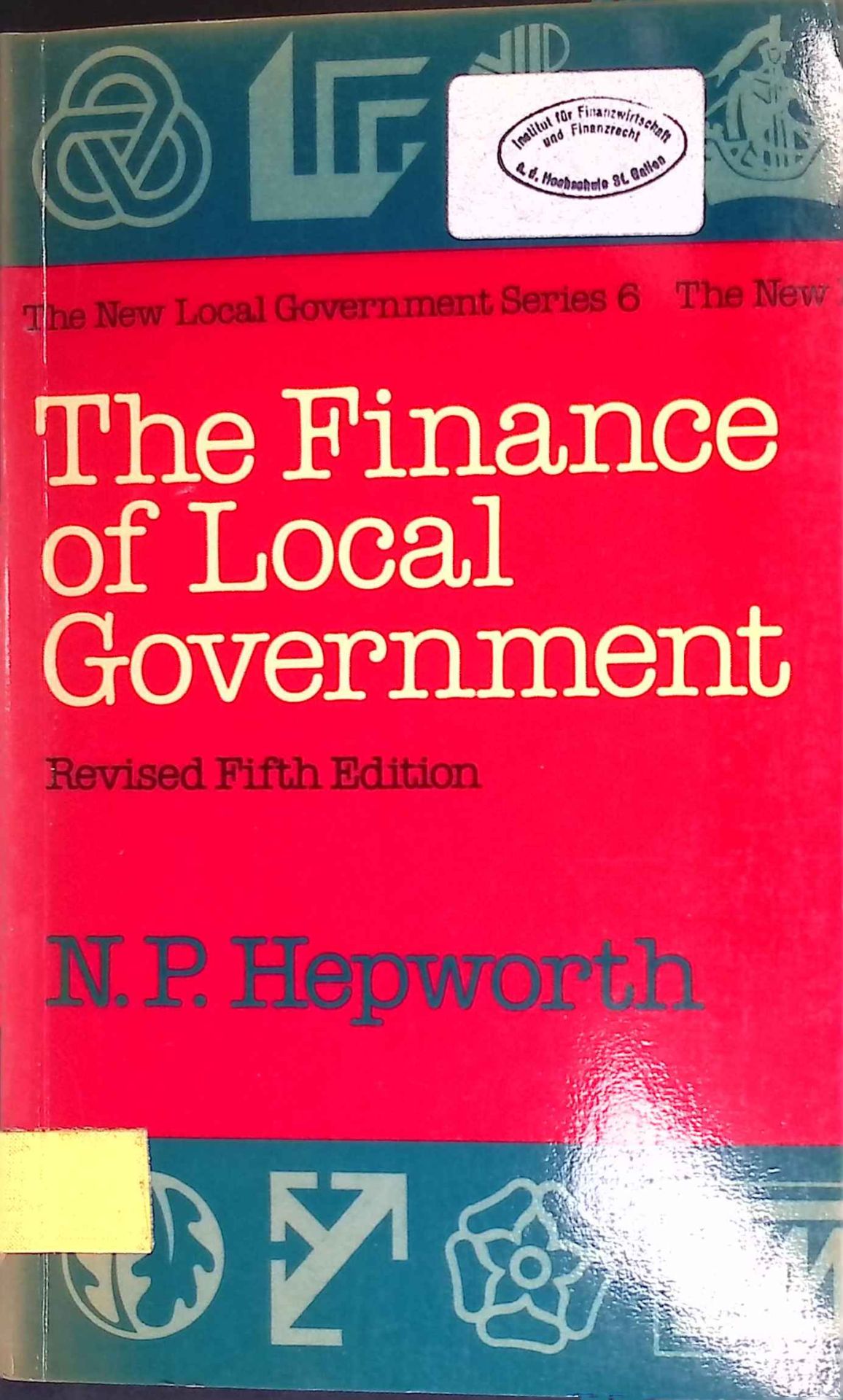 The Finance of Local Government