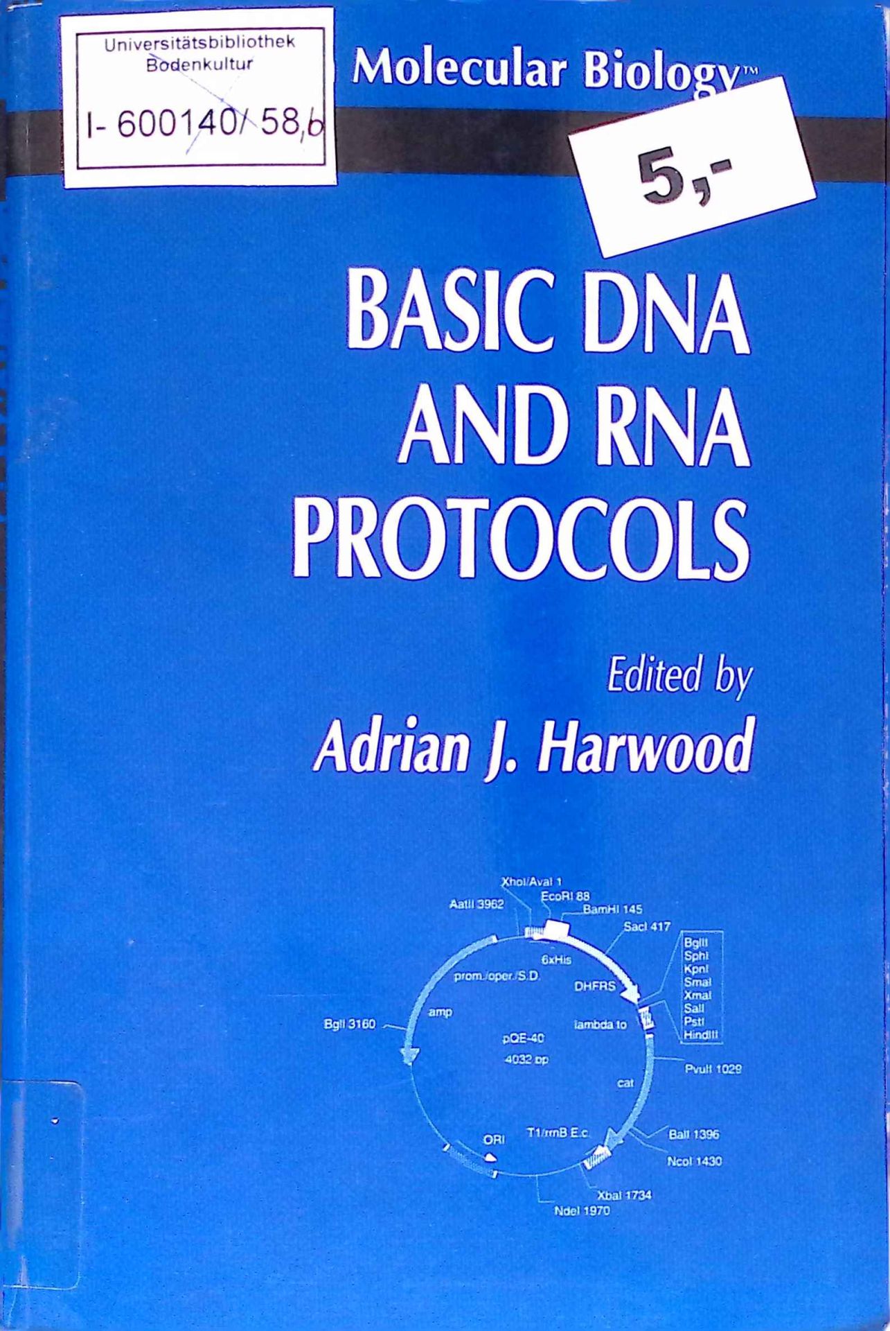 Basic DNA and Rna Protocols