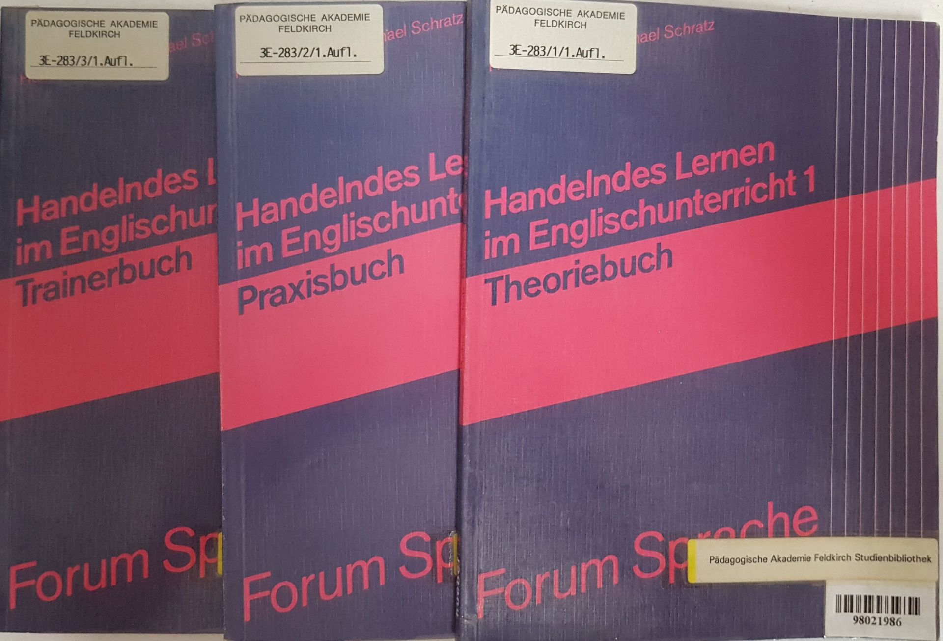 Handelndes Lernen im Englischunterricht (3 Bände KOMPLETT) - Theoriebuch/ Praxisbuch/ Trainerbuch