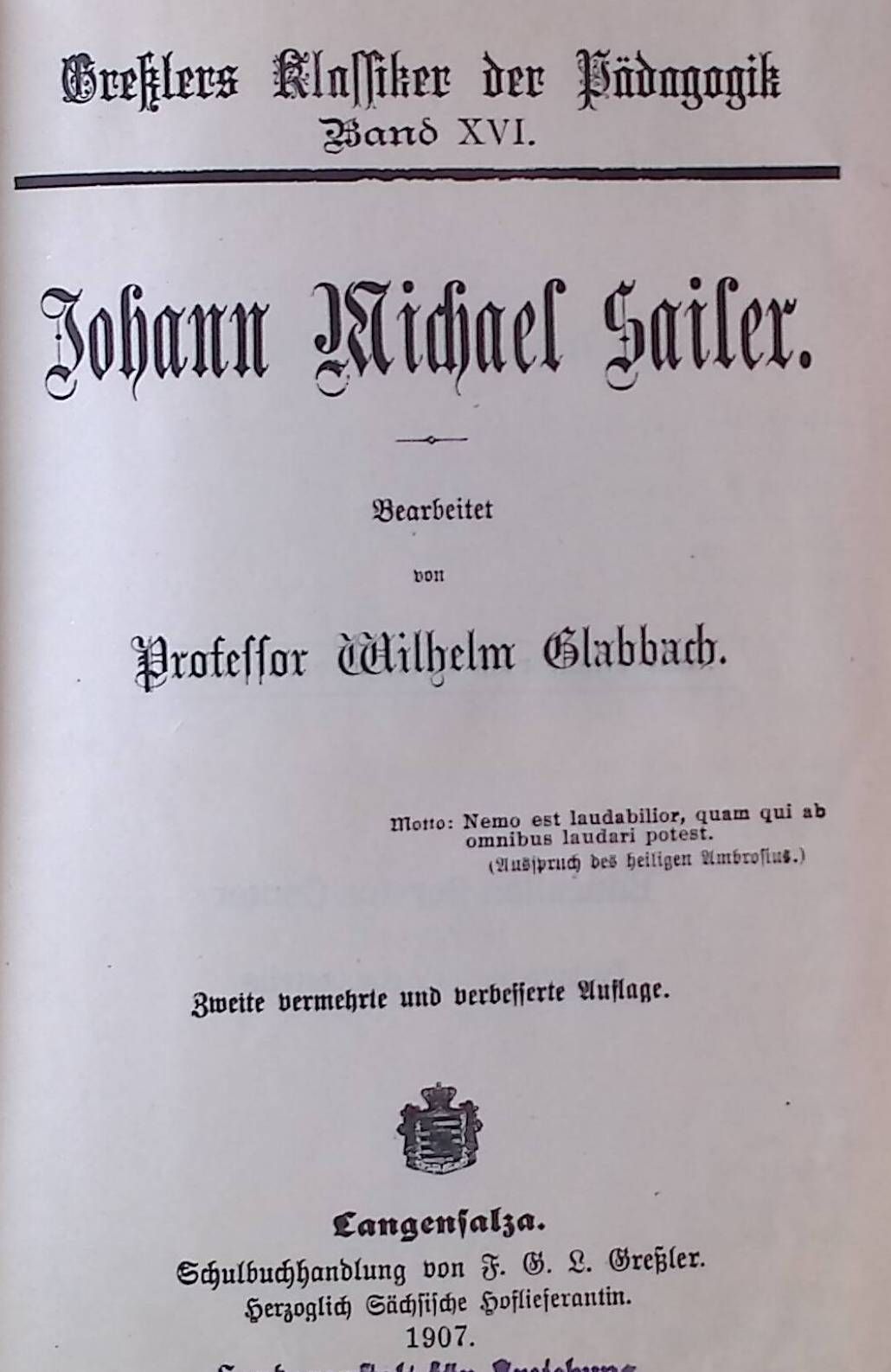 Johann Michael Sailer