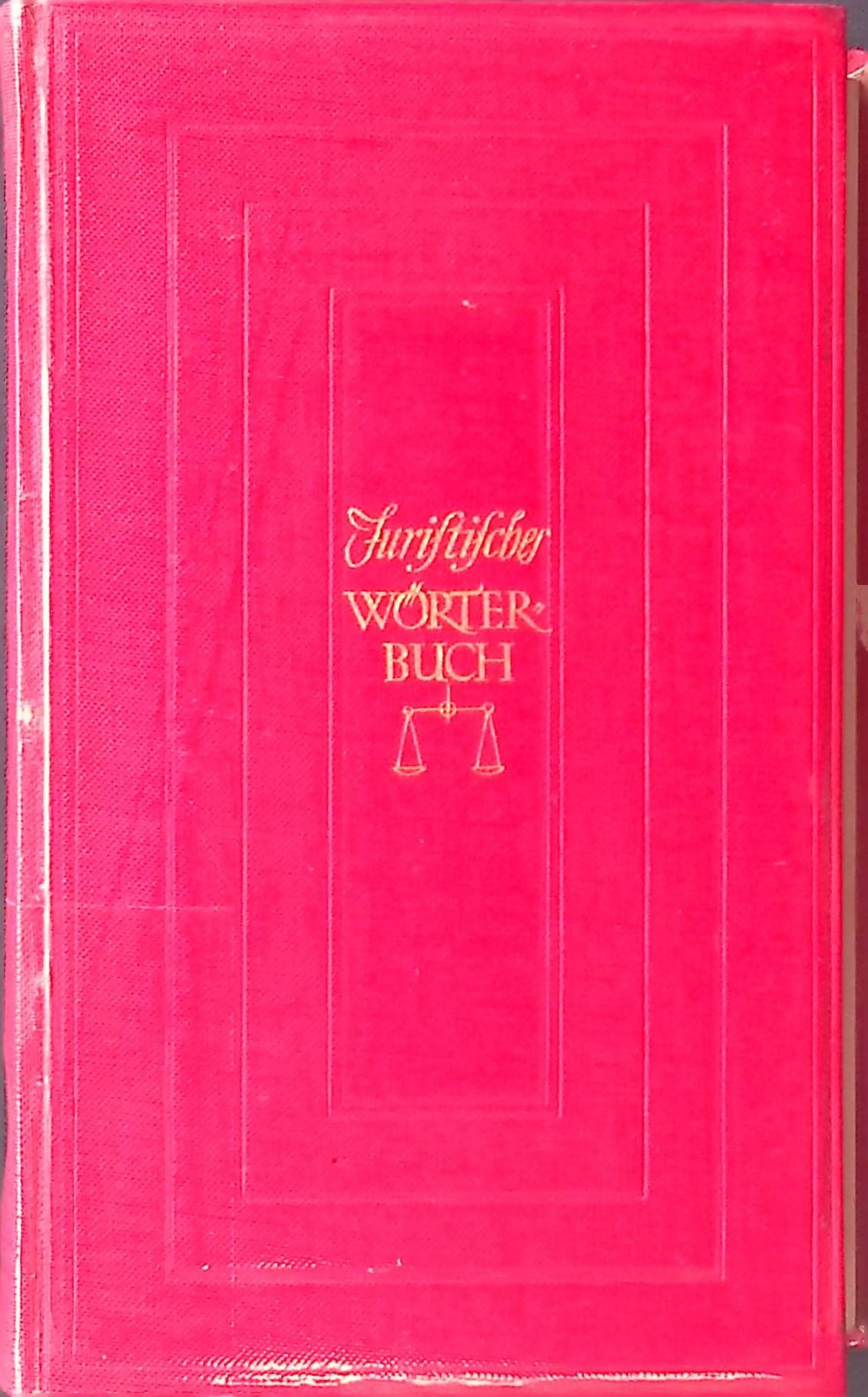 Juristisches Wörterbuch