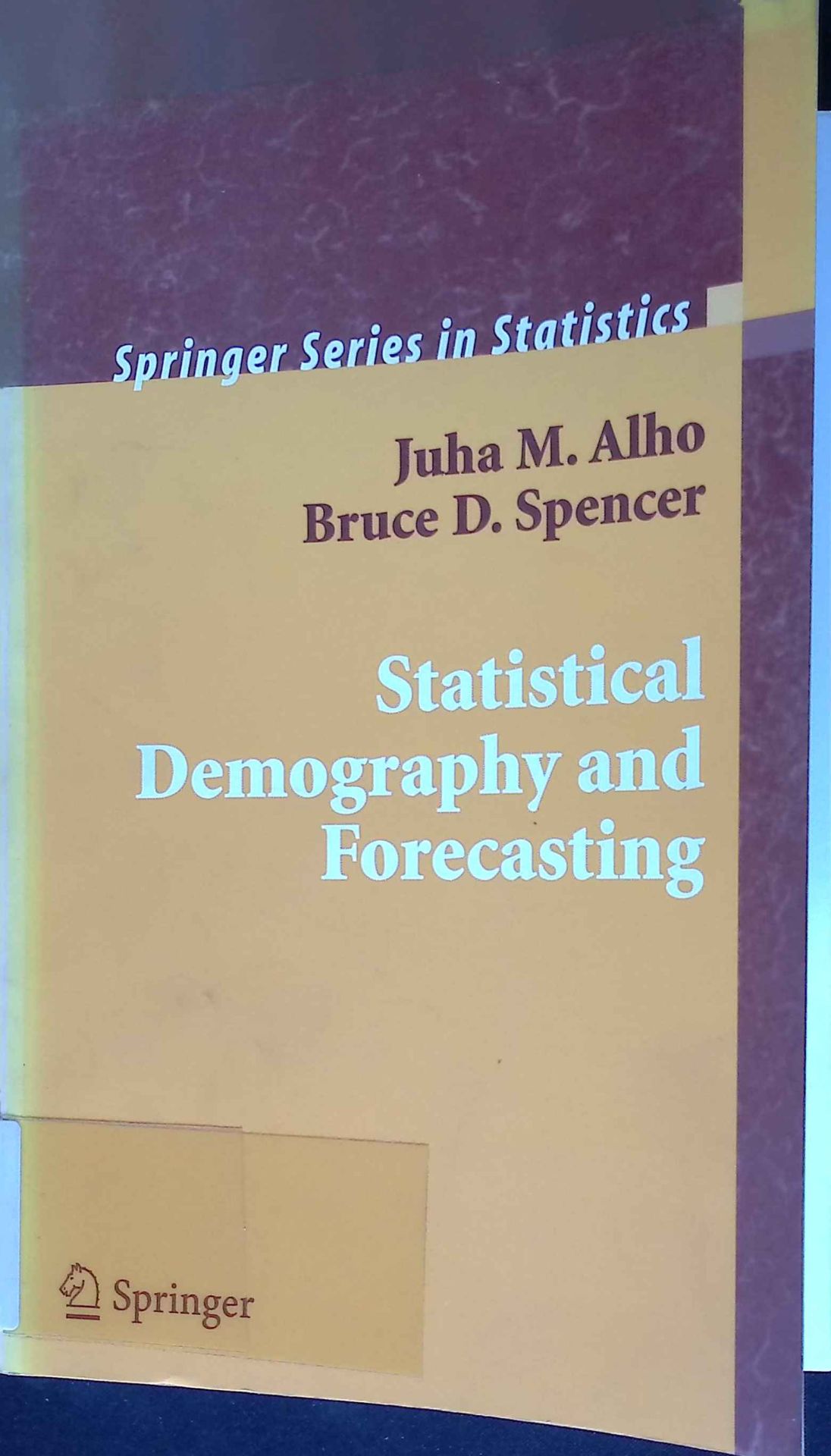 Statistical Demography and Forecasting