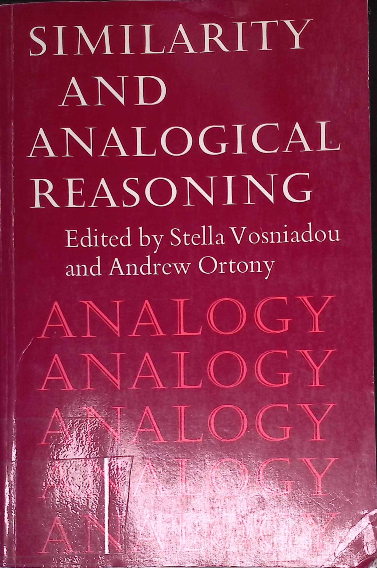 Similarity and Analogical Reasoning