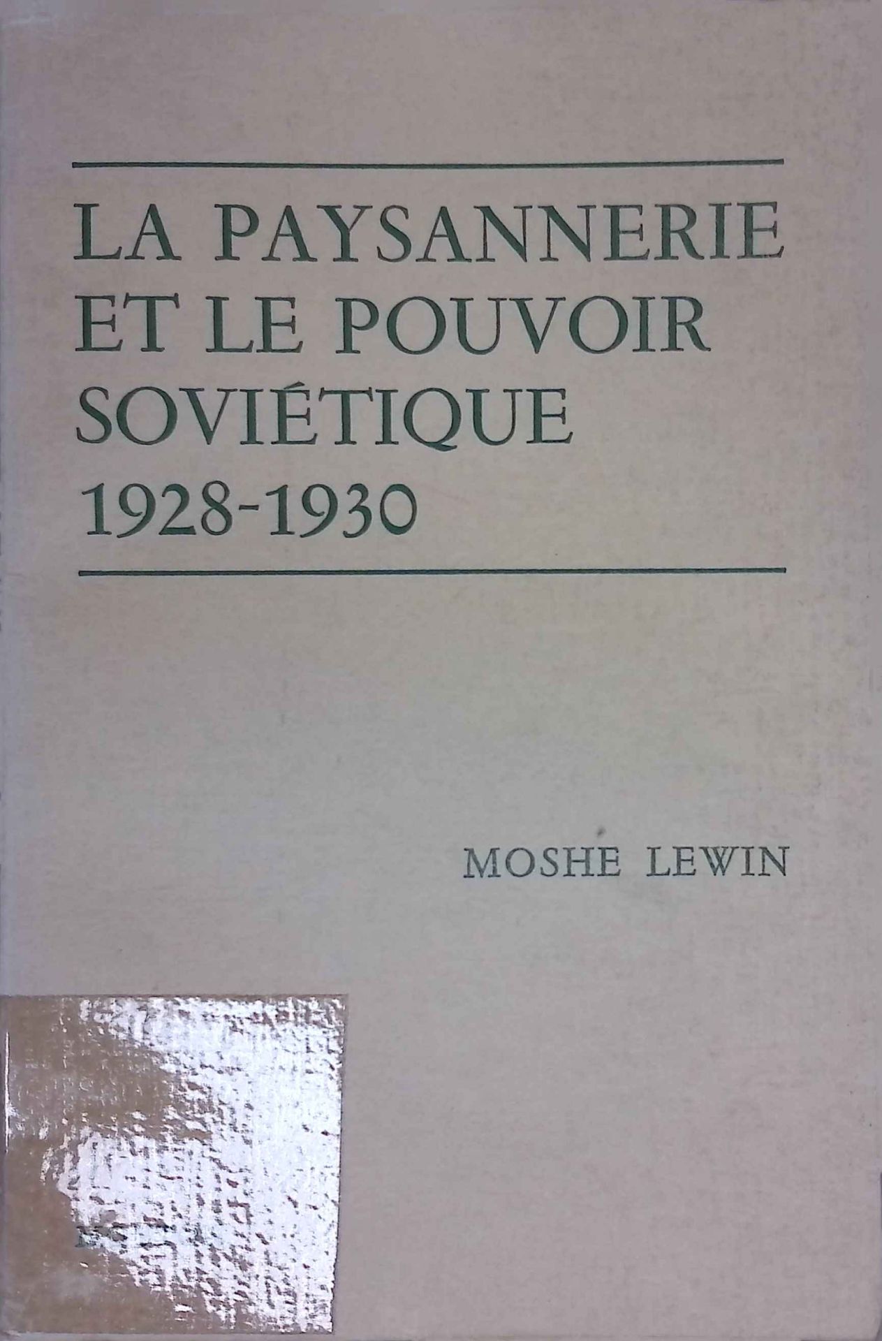 Paysannerie et le pouvoir soviétique, 1928-1930