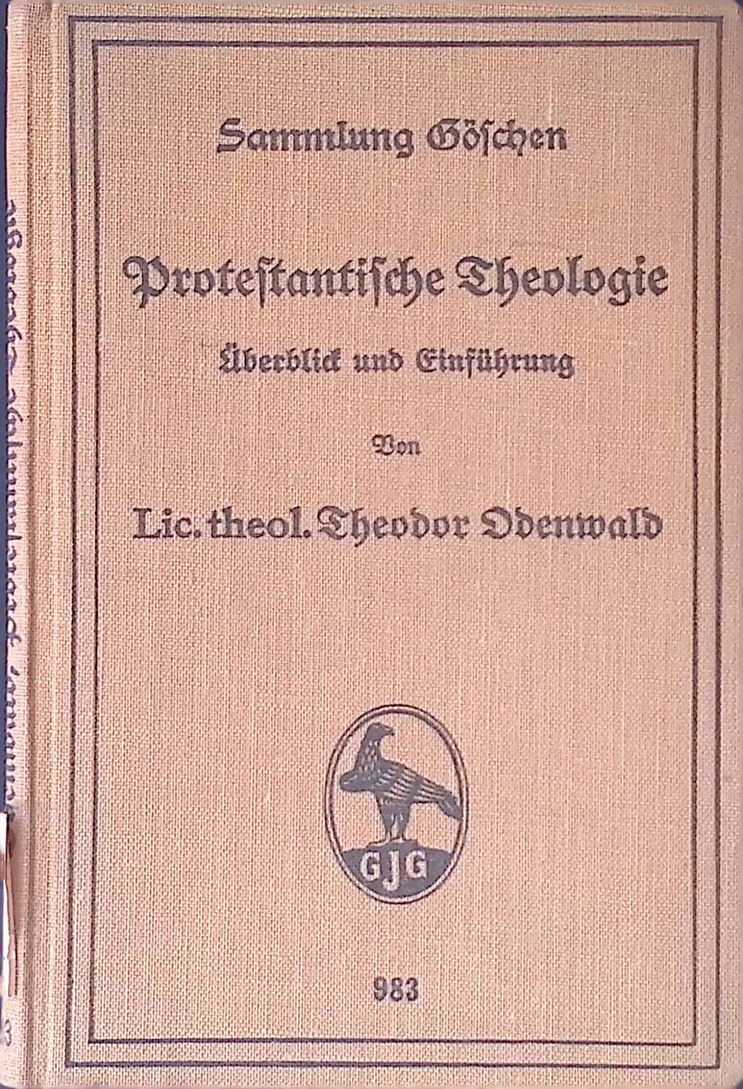 Protestantische Theologie. Überblick und Einführung