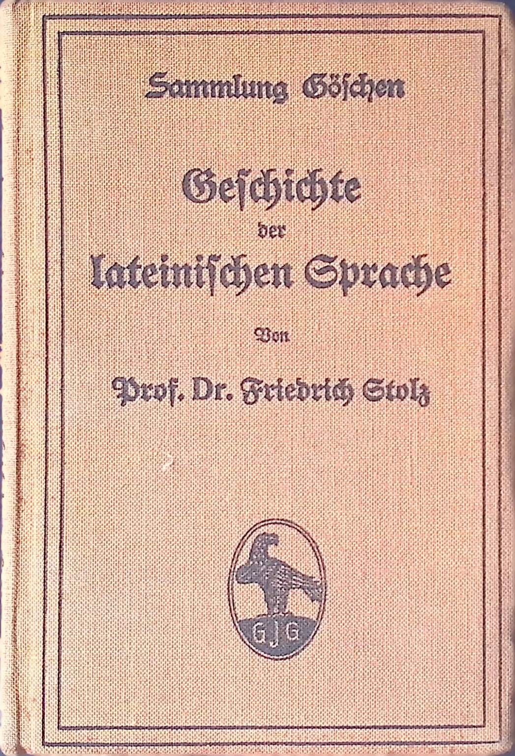 Geschichte der lateinischen Sprache