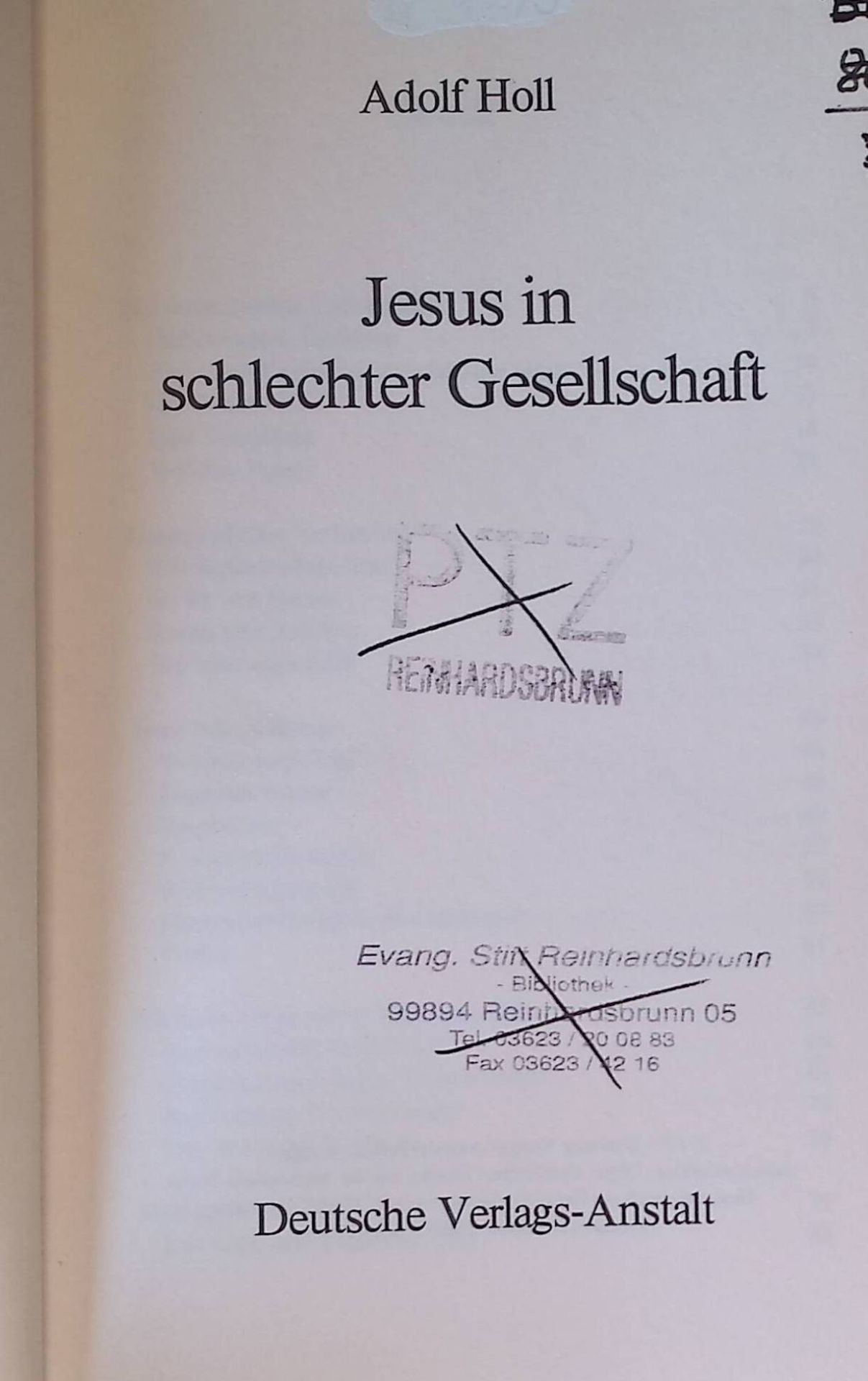 Jesus in schlechter Gesellschaft