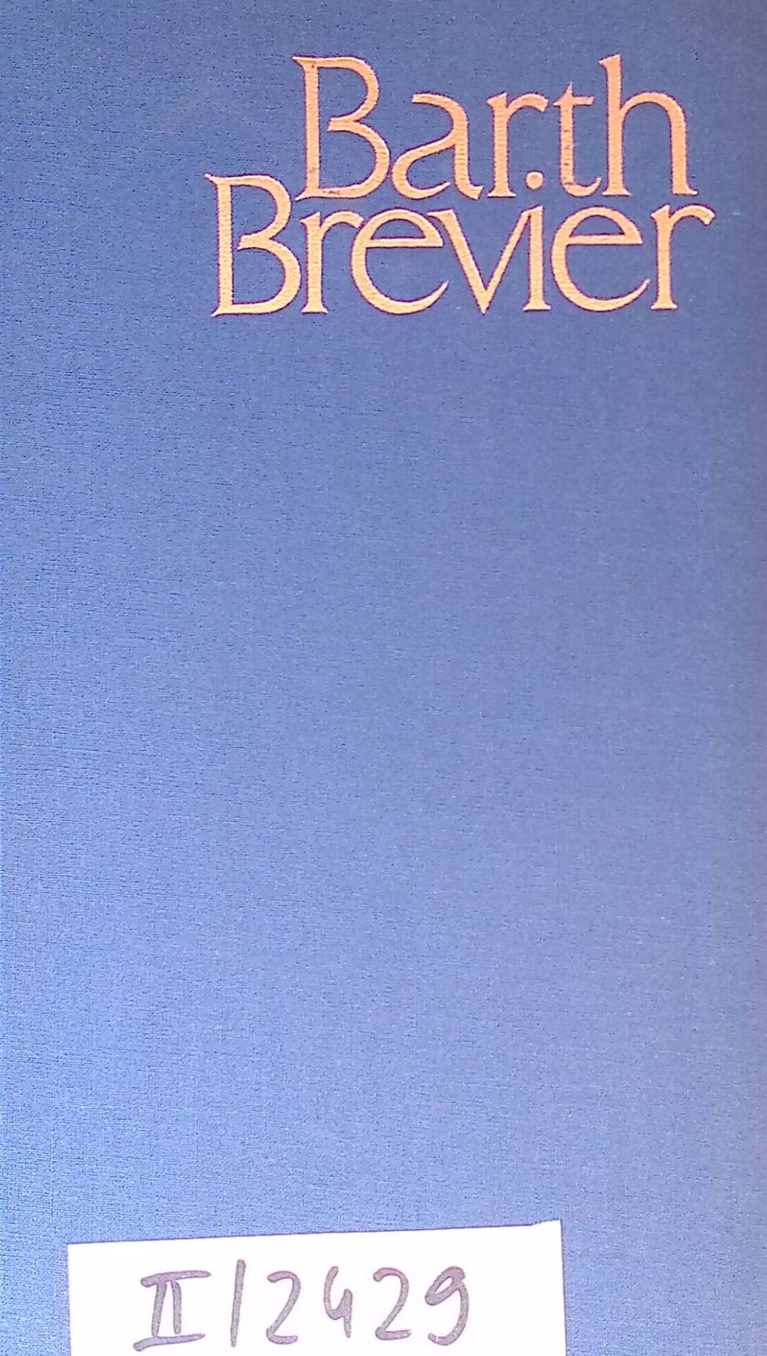 Barth Brevier