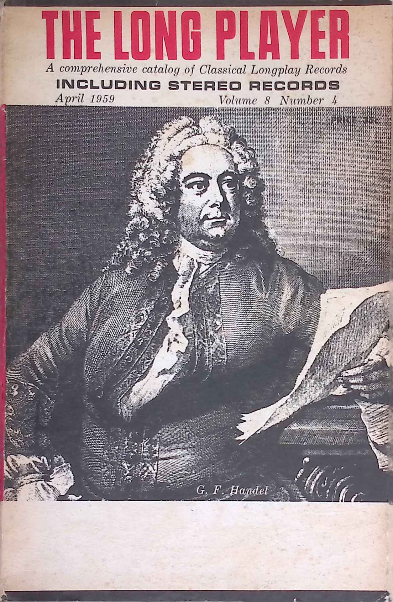 The English Handel -in: The Long Player, A Comprehensive catalog of Classical Longplay Records Including Stereo Record, Volume 8, Number 4
