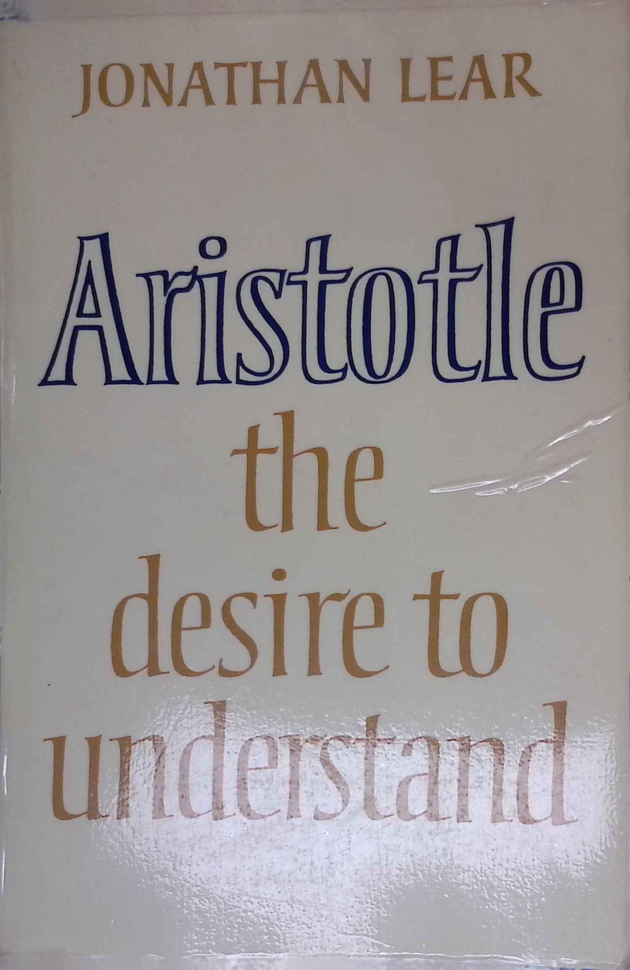 Aristotle: The Desire to Understand
