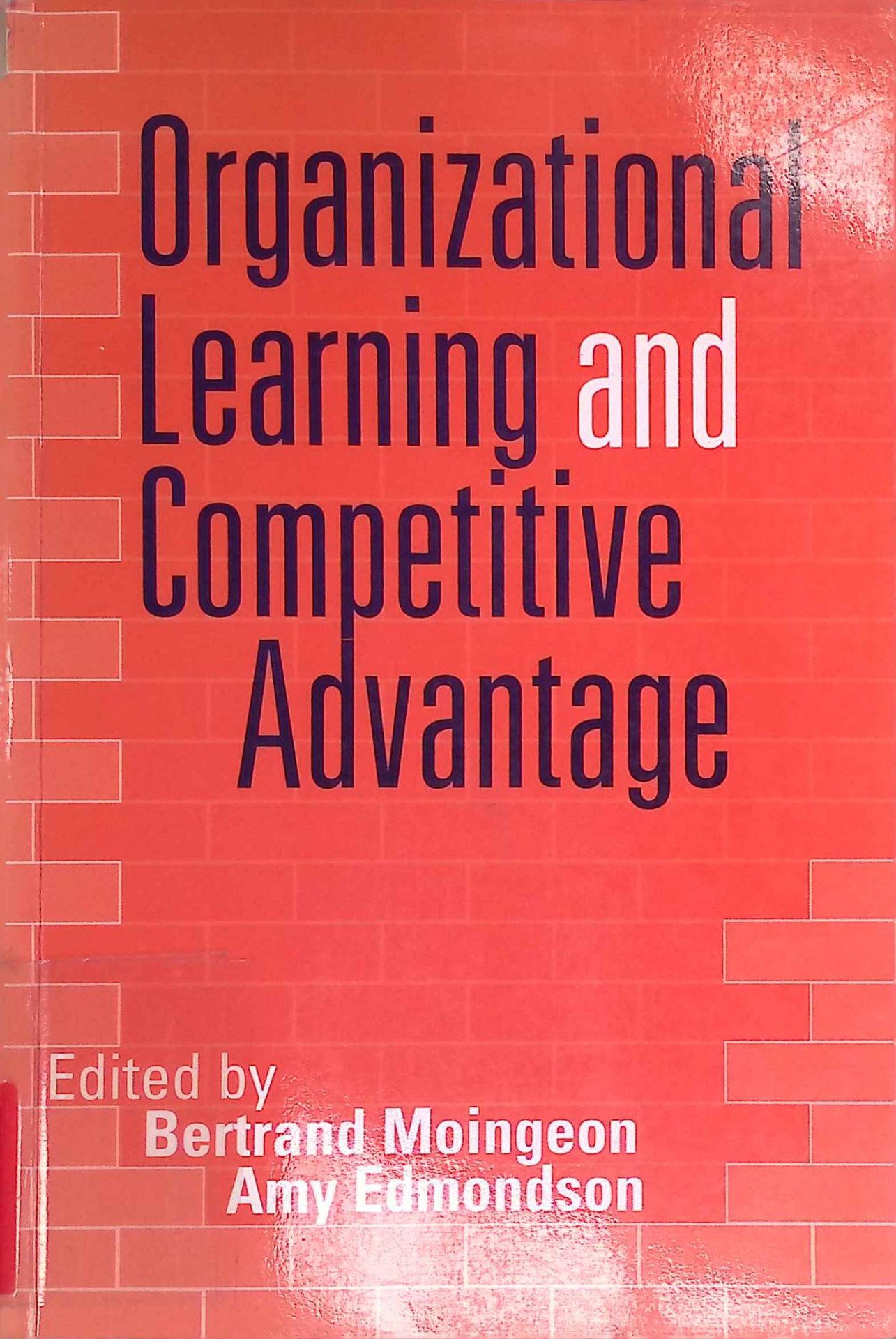 Organizational Learning and Competitive Advantage