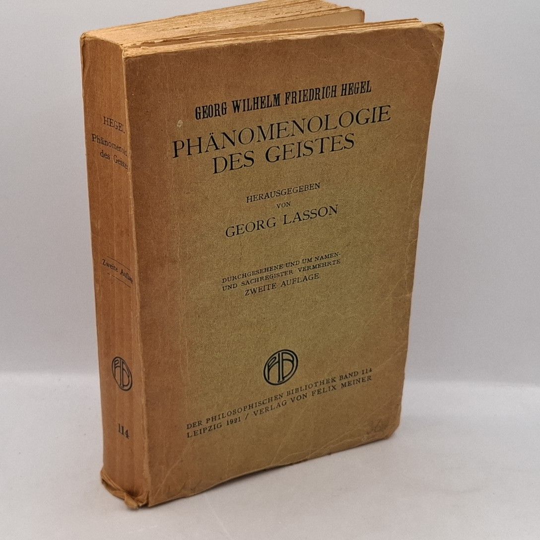 Phänomenologie des Geistes