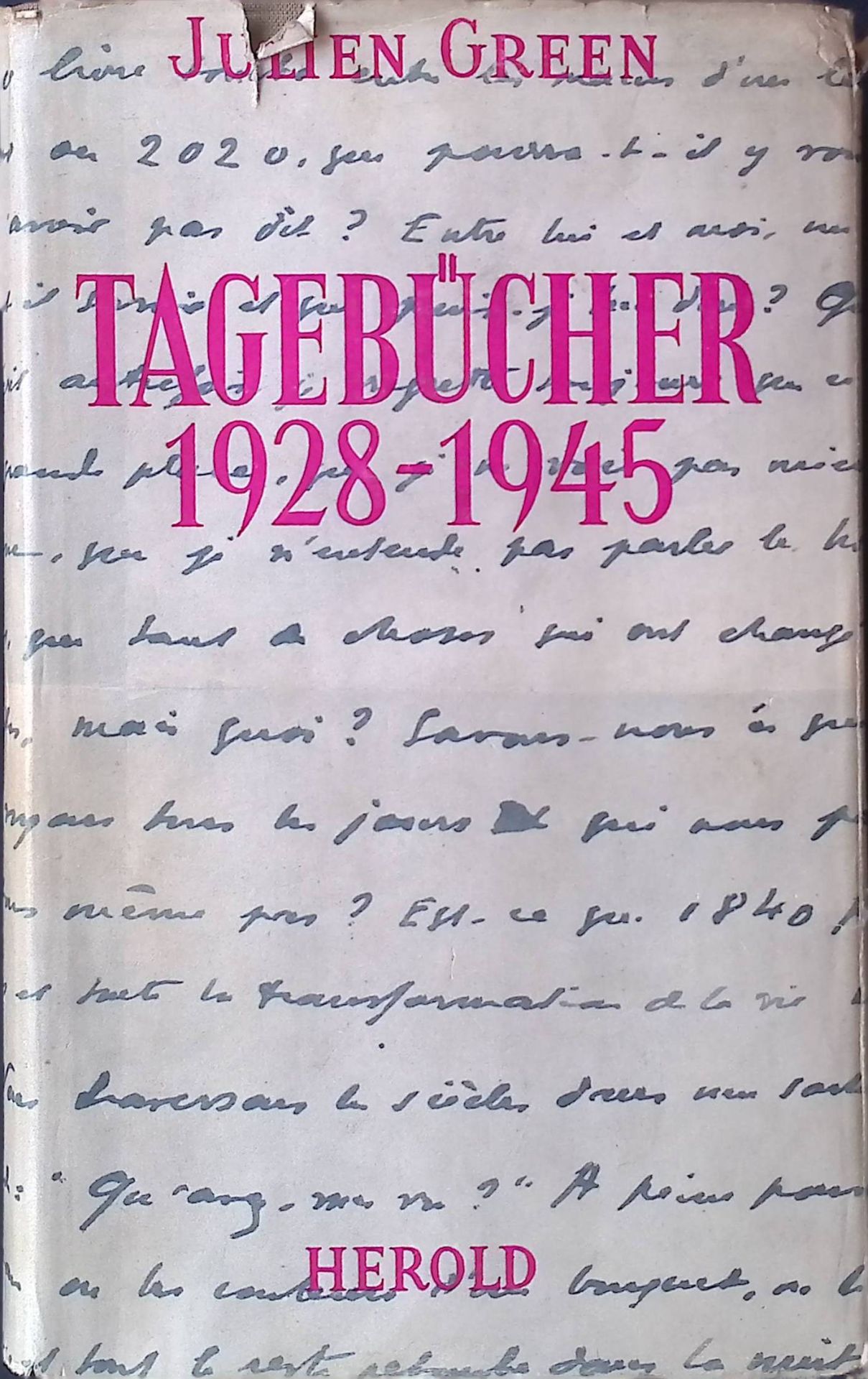 Tagebücher 1928 - 1945