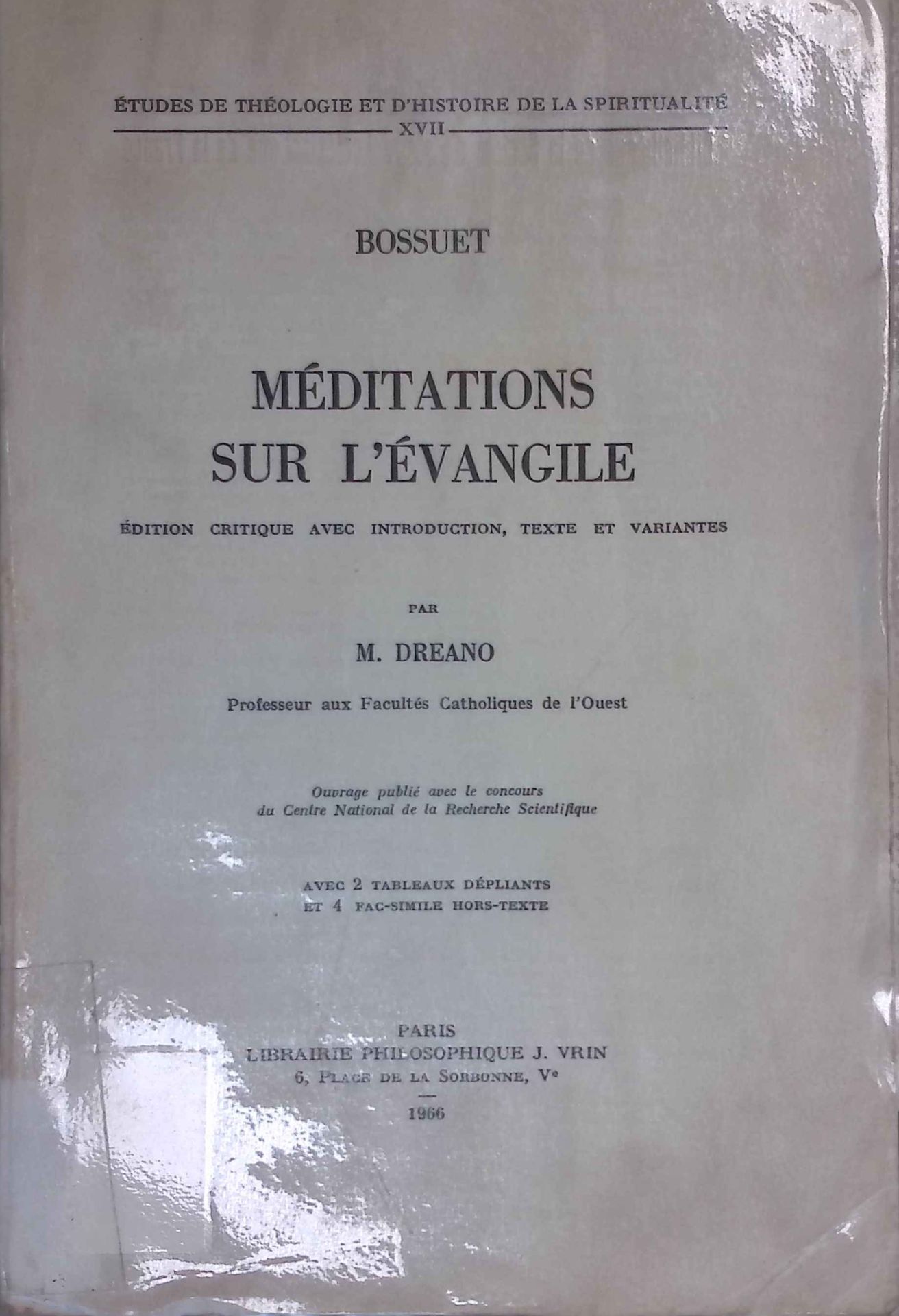 Meditations sur L'Evangile