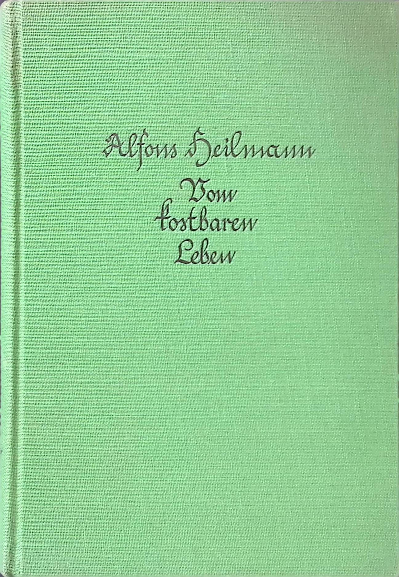 Vom kostbaren Leben. Sonntagsgedanken
