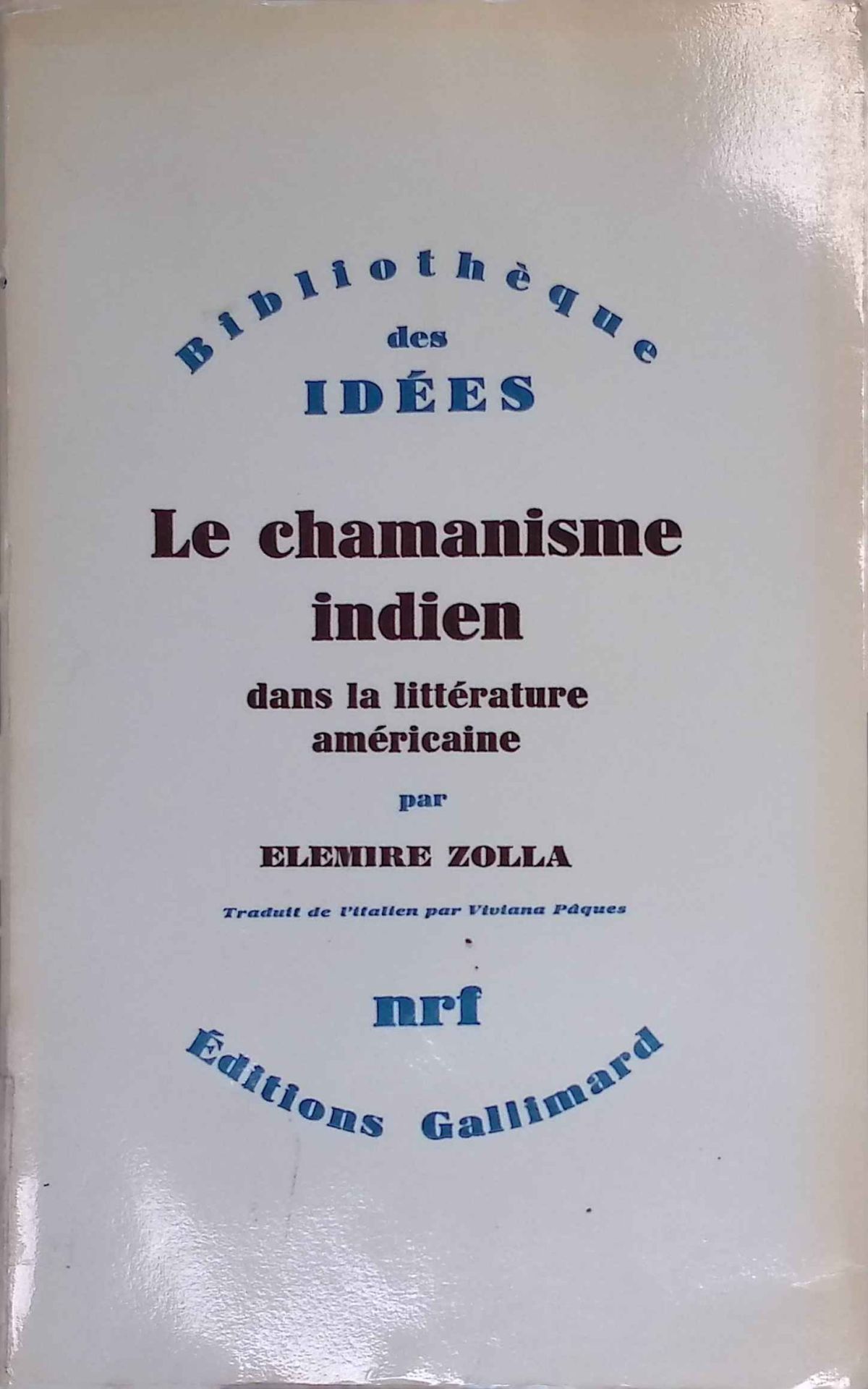 Le Chamanisme indien dans la littérature américaine