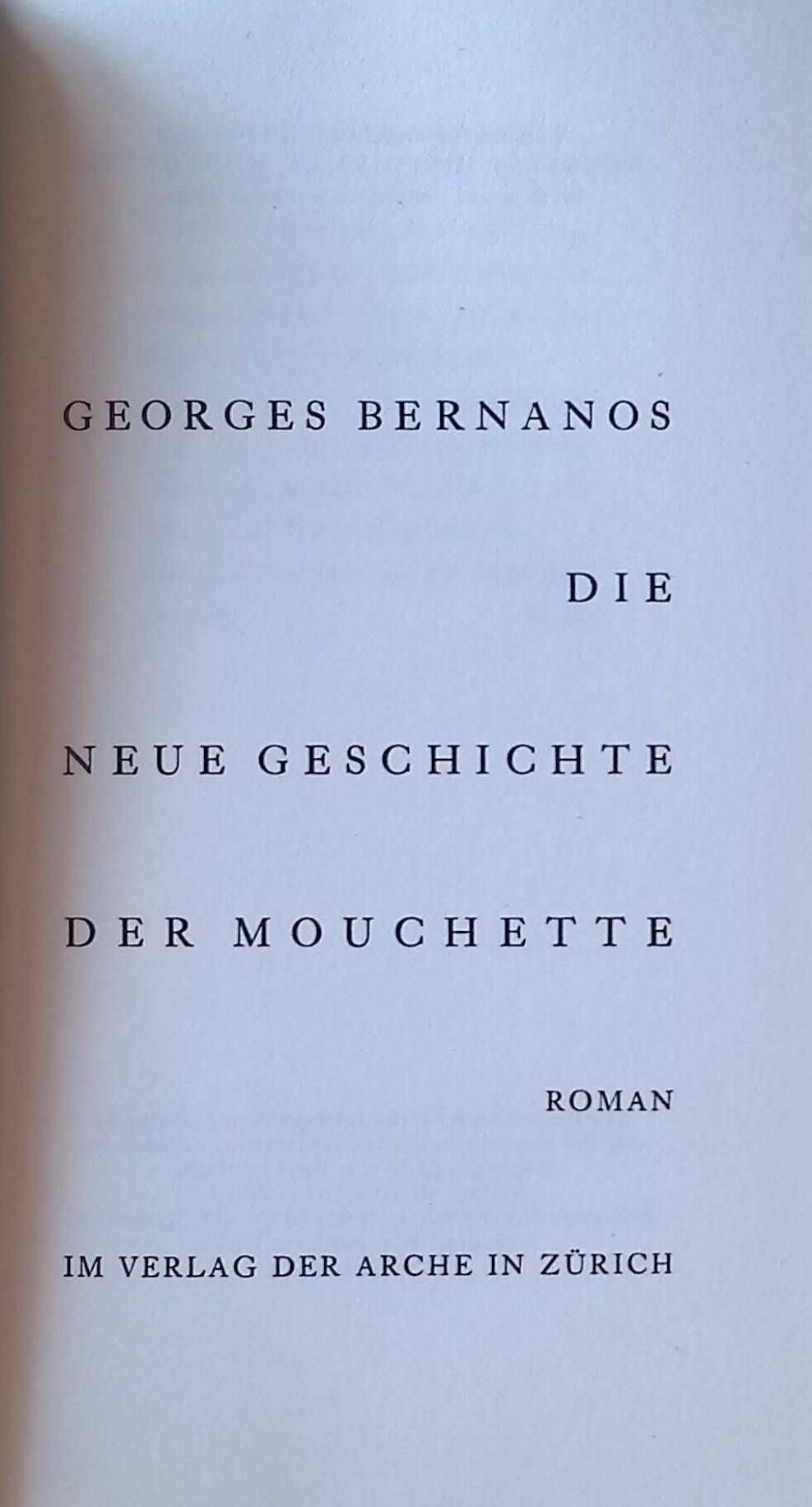 Die neue Geschichte der Mouchette