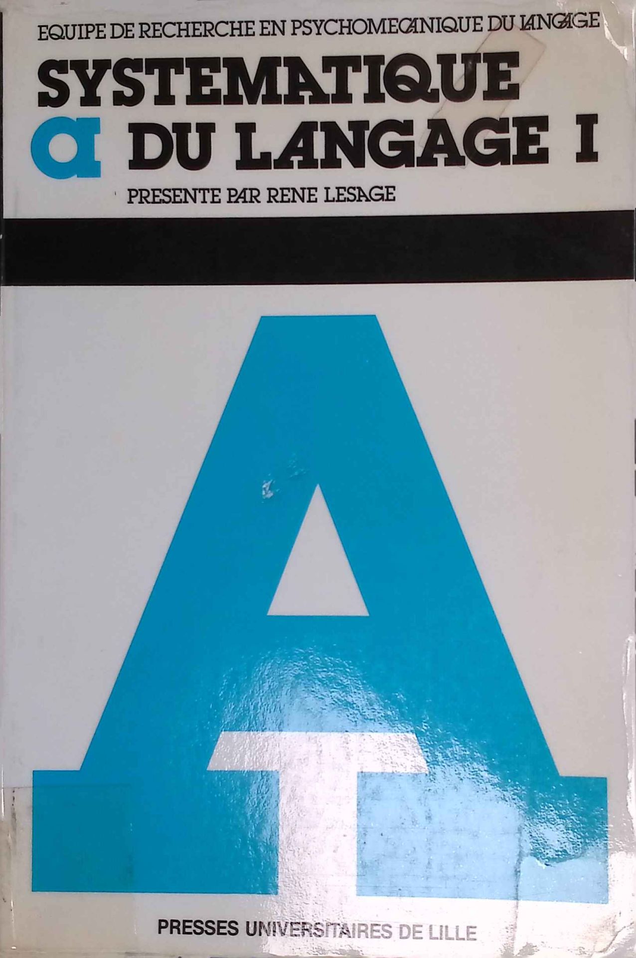 Systématique du langage I