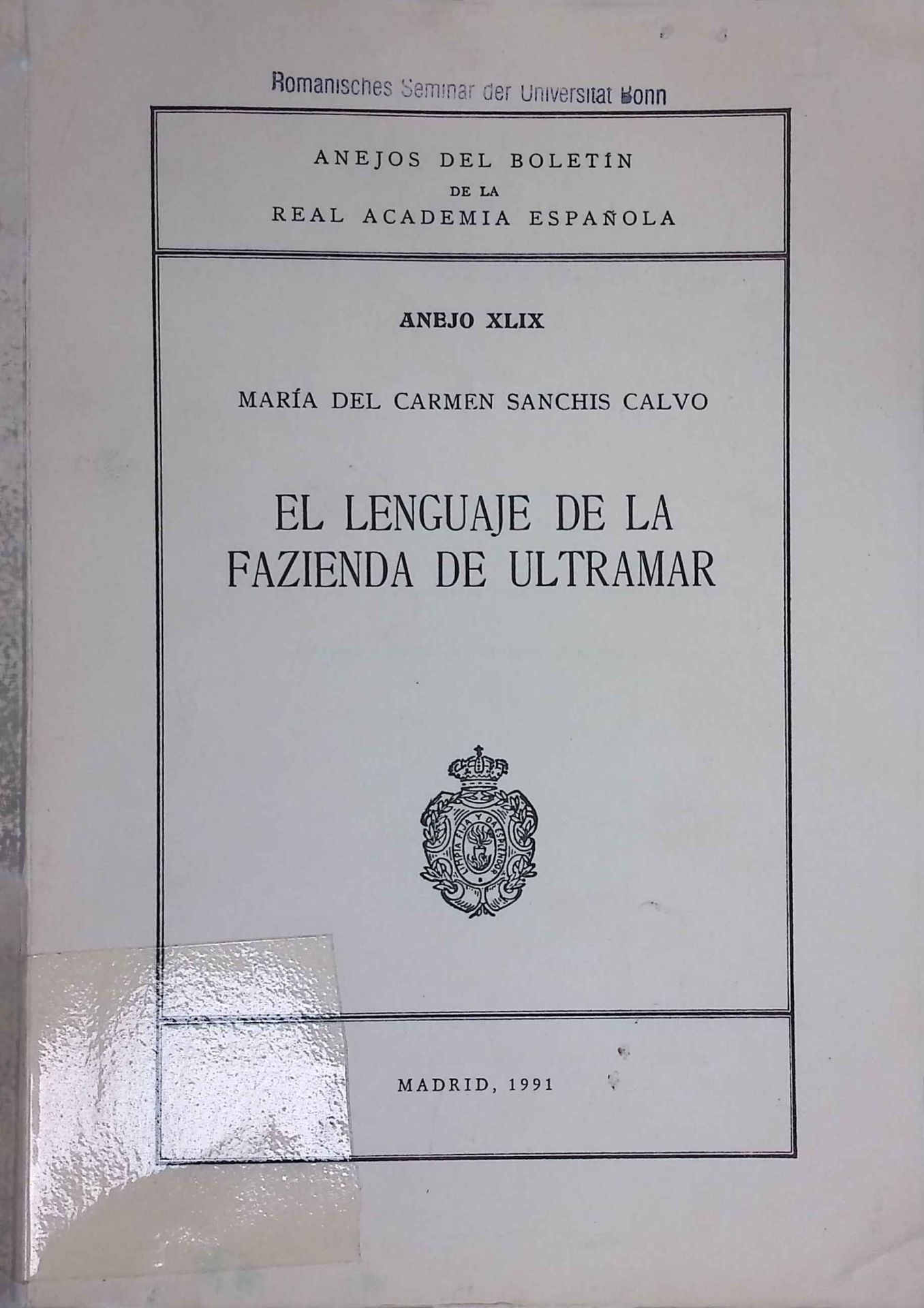 El lenguaje de la fazienda de ultramar