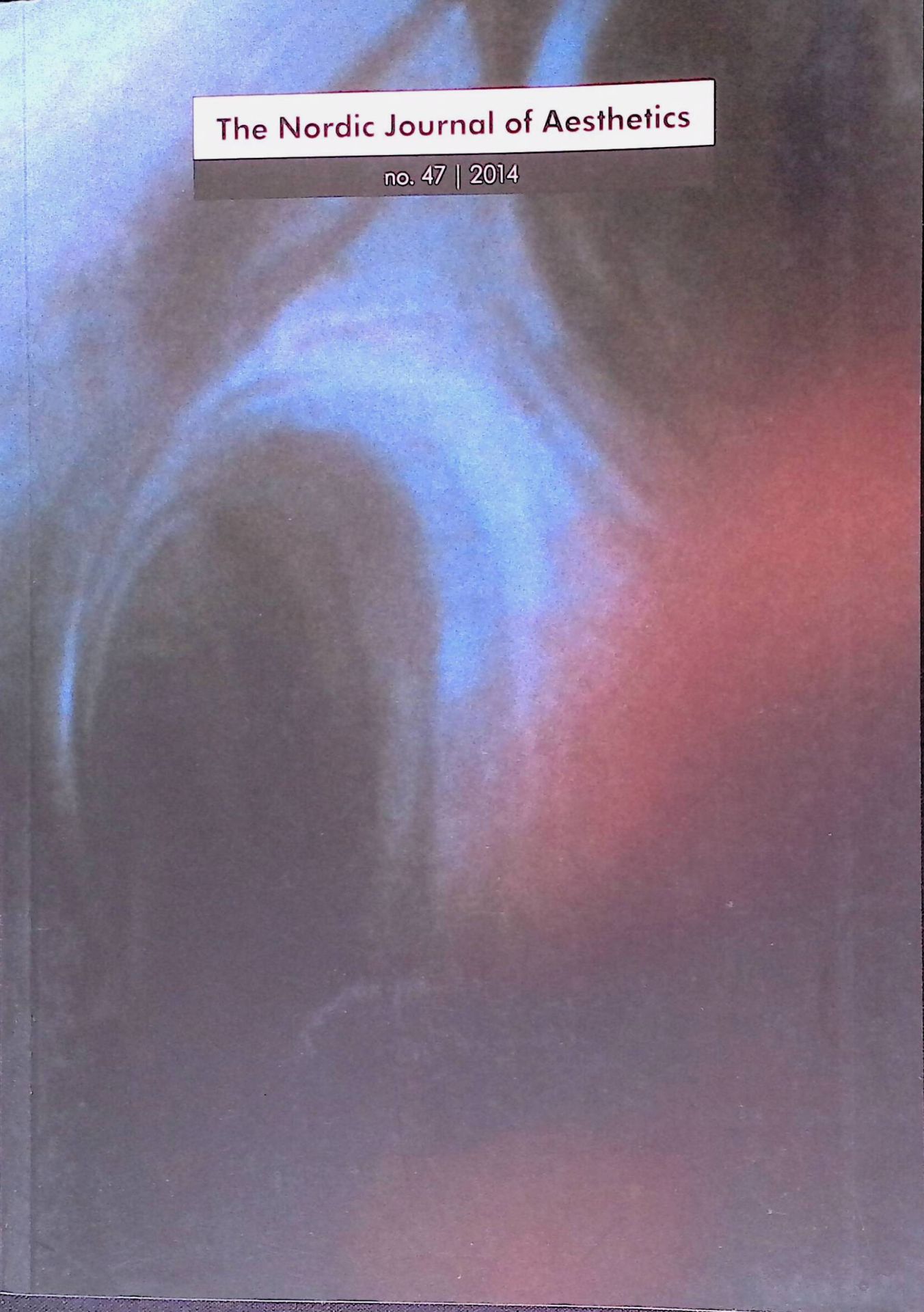 The Operational Present of Sensibility. -in: The Nordic Journal of Aesthetics NO.47