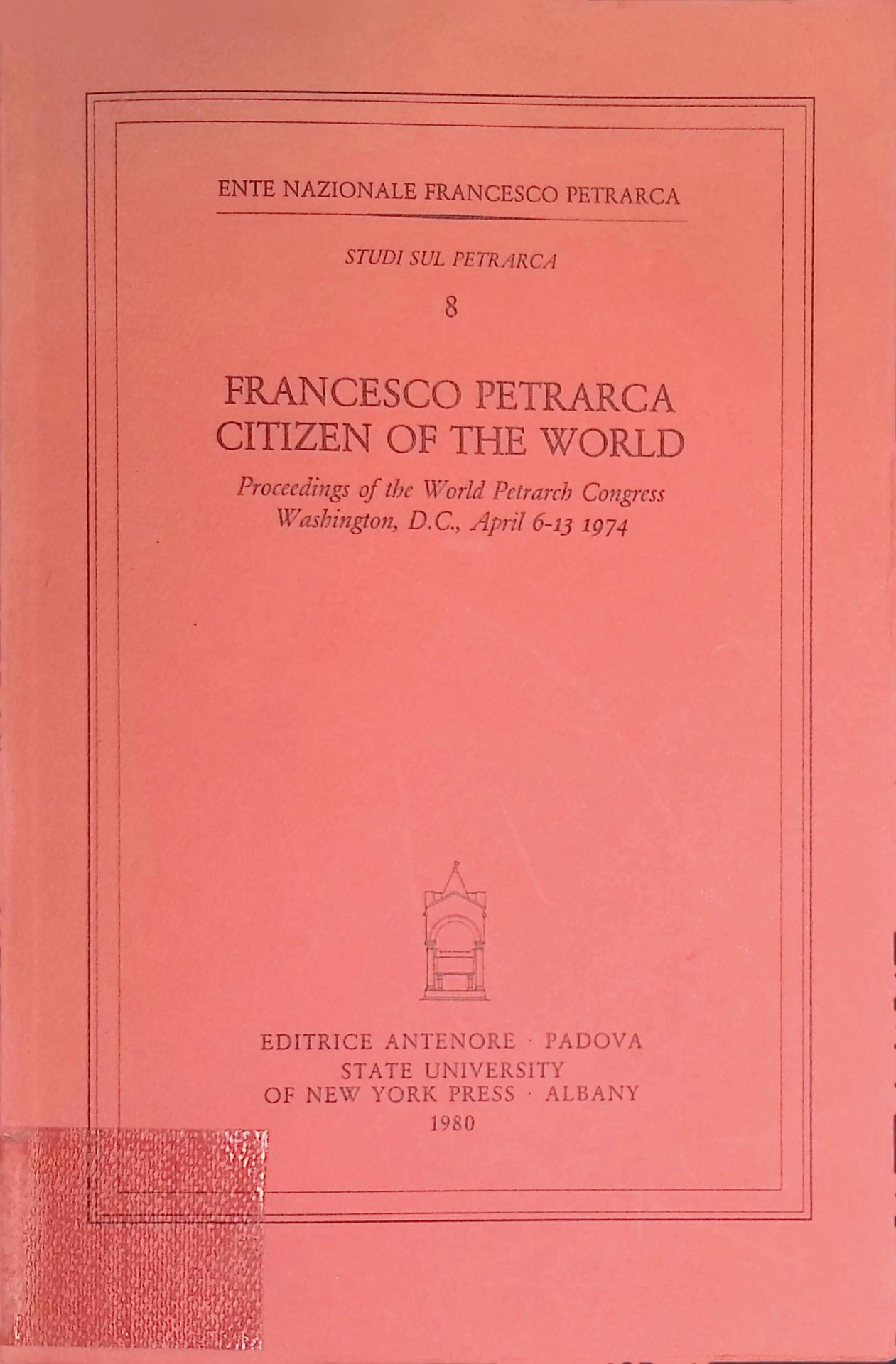 Francesco Petrarca citizen of the world