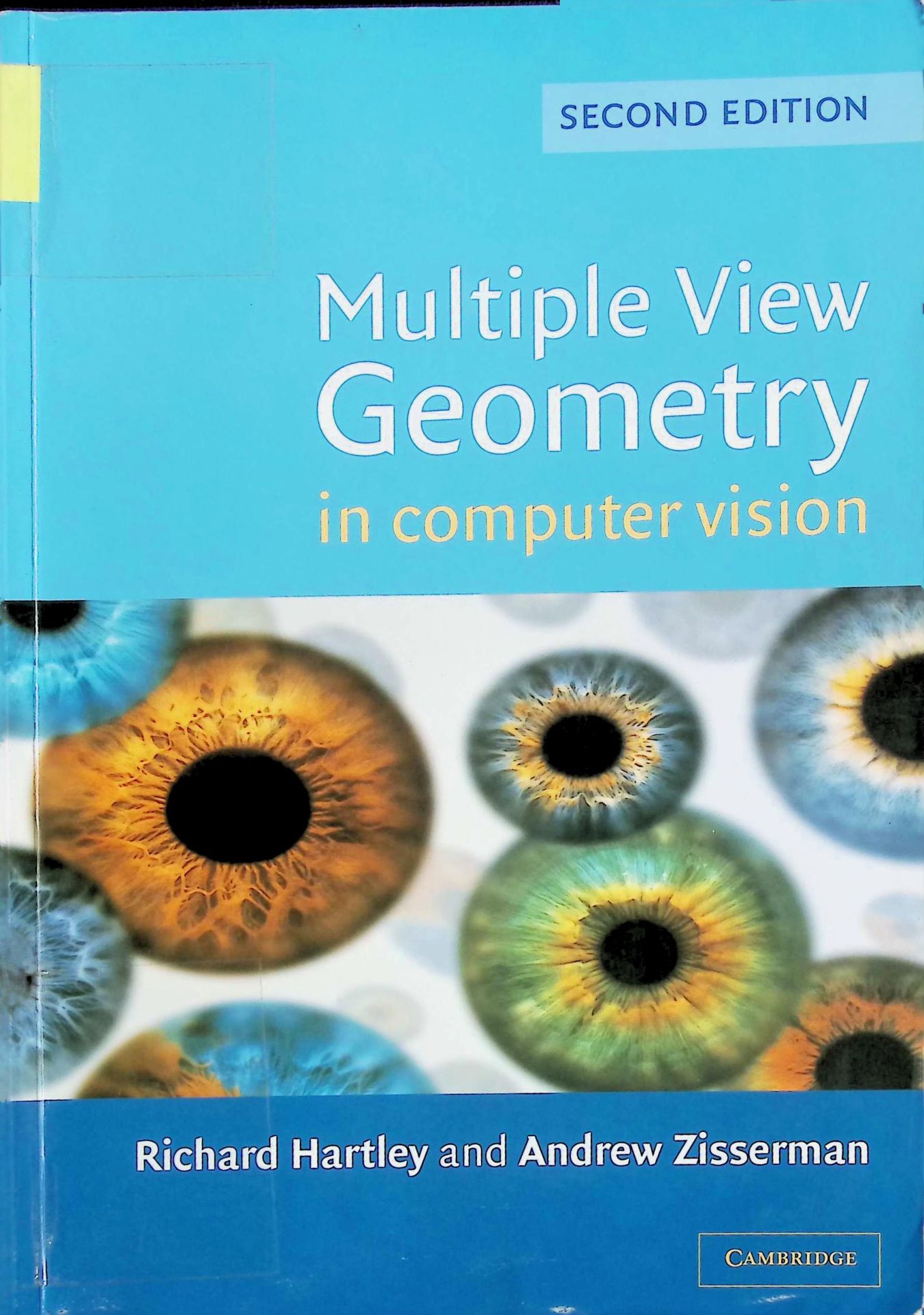 Multiple View Geom Comp Vision 2ed