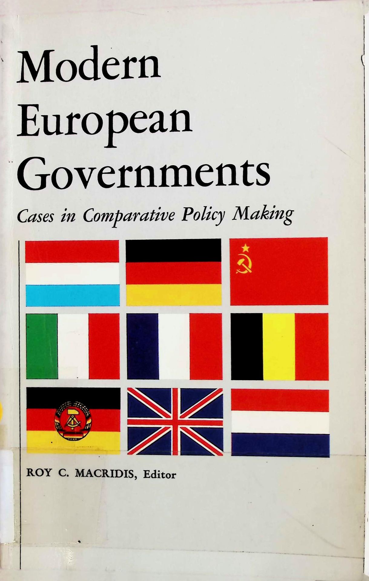 Modern European Governments