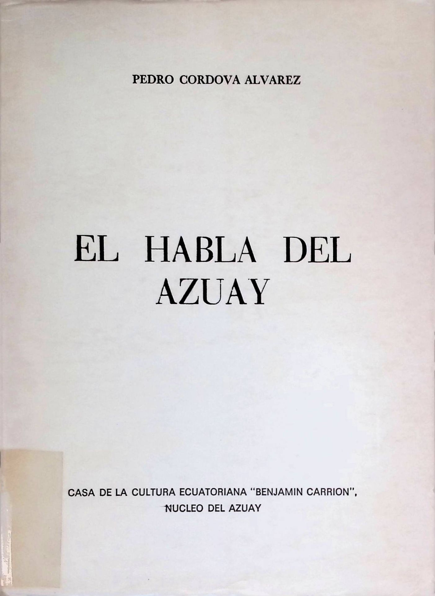 El Habla del Azuay
