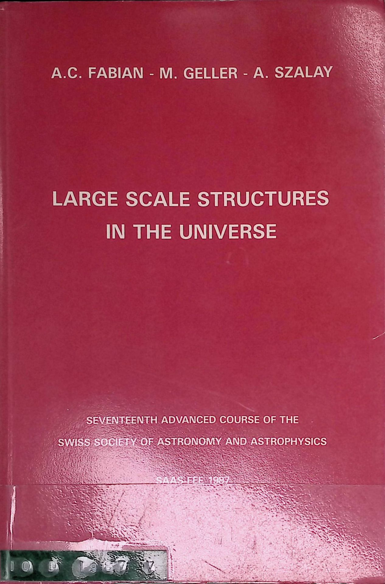 Large Scale Structures in the Universe