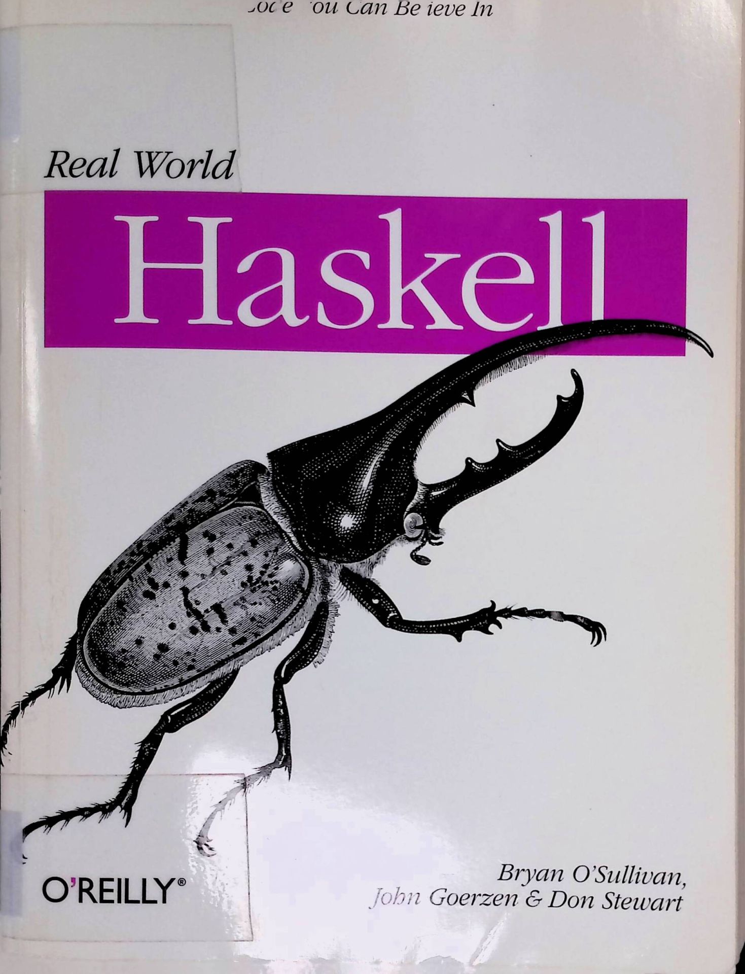 Real World Haskell: Code You Can Believe in