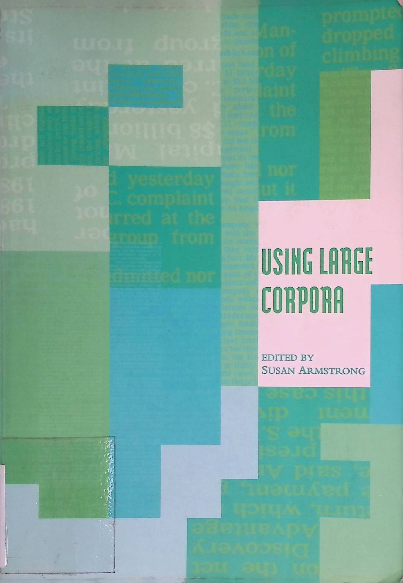 Using Large Corpora