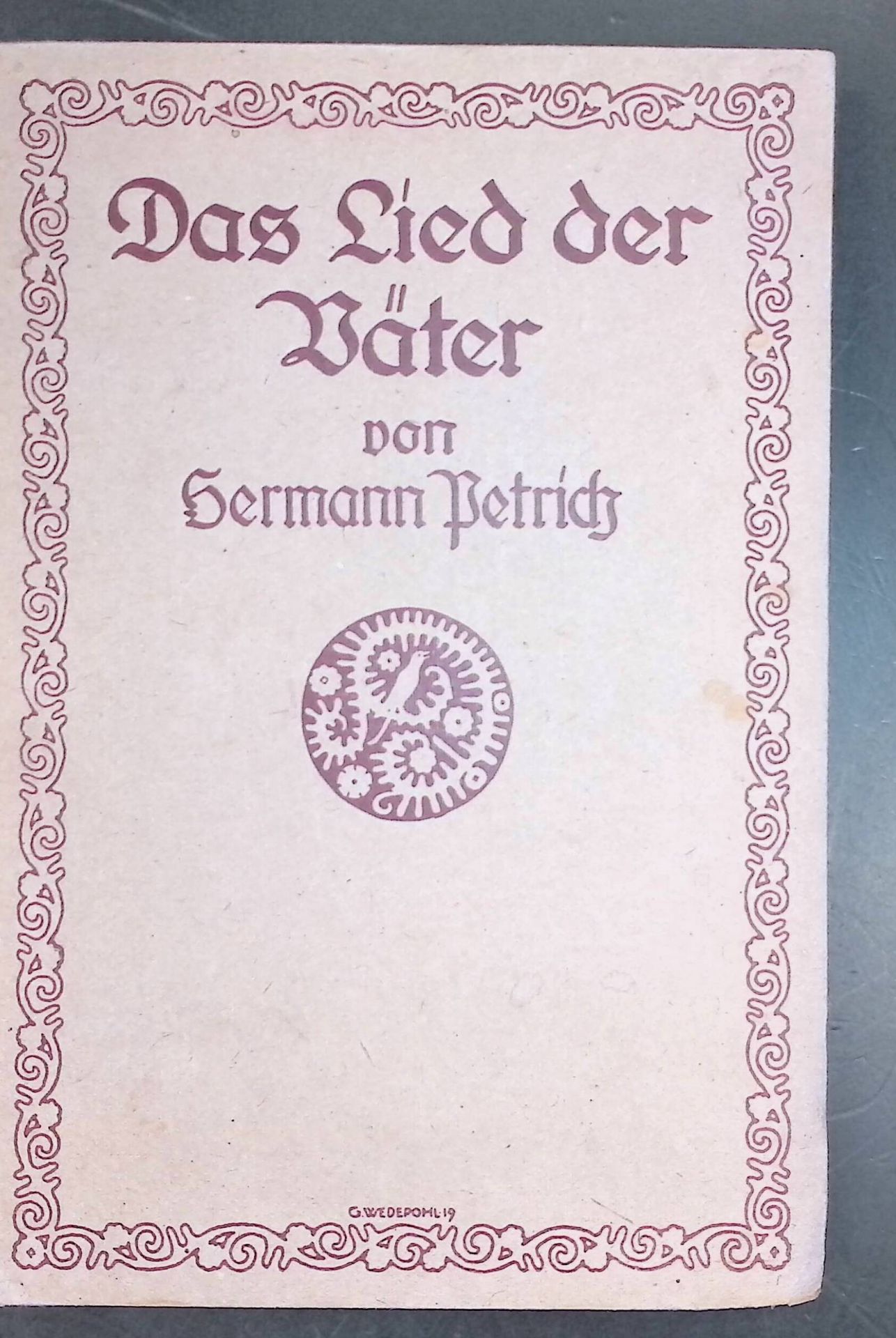Das Lied der Väter : Sonntagsspaziergänge durch unser Gesangbuch