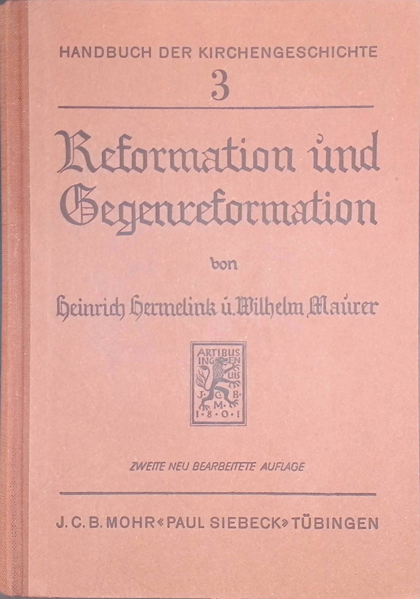 Handbuch der Kirchengeschichte für Studierende