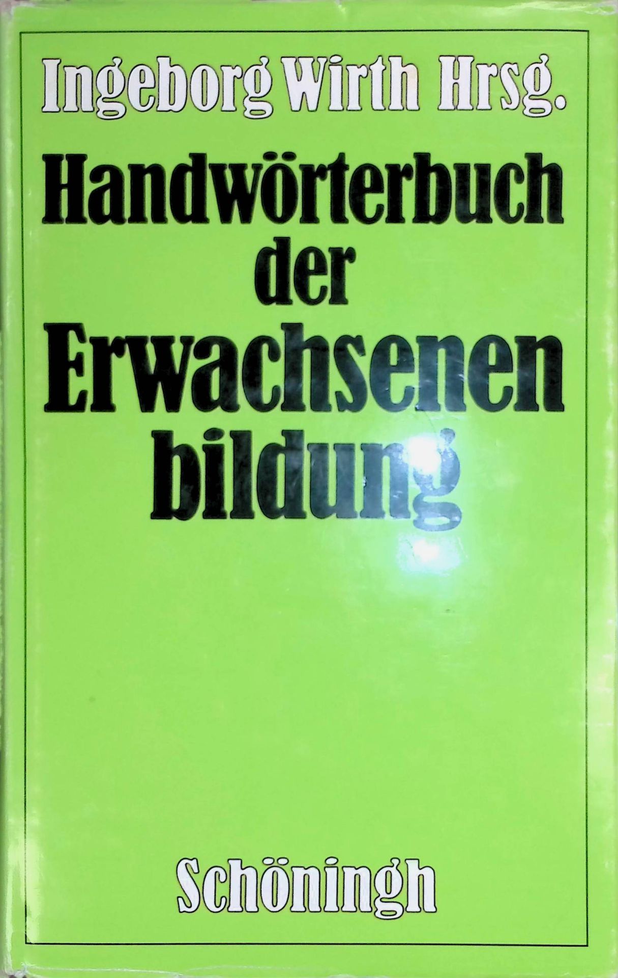 Handwörterbuch der Erwachsenenbildung