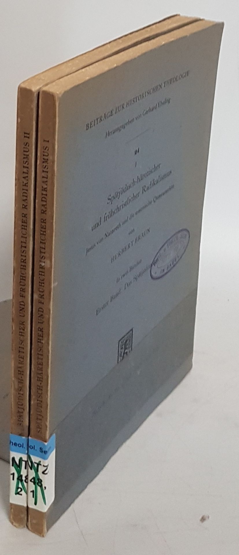 Spätjüdisch-häretischer und frühchristlicher Radikalismus: Jesus von Nazareth und die essenische Qumransekte (2 Bände KOMPLETT) - Bd.I: Das Spätjudentum/ Bd.II: Die Synoptiker